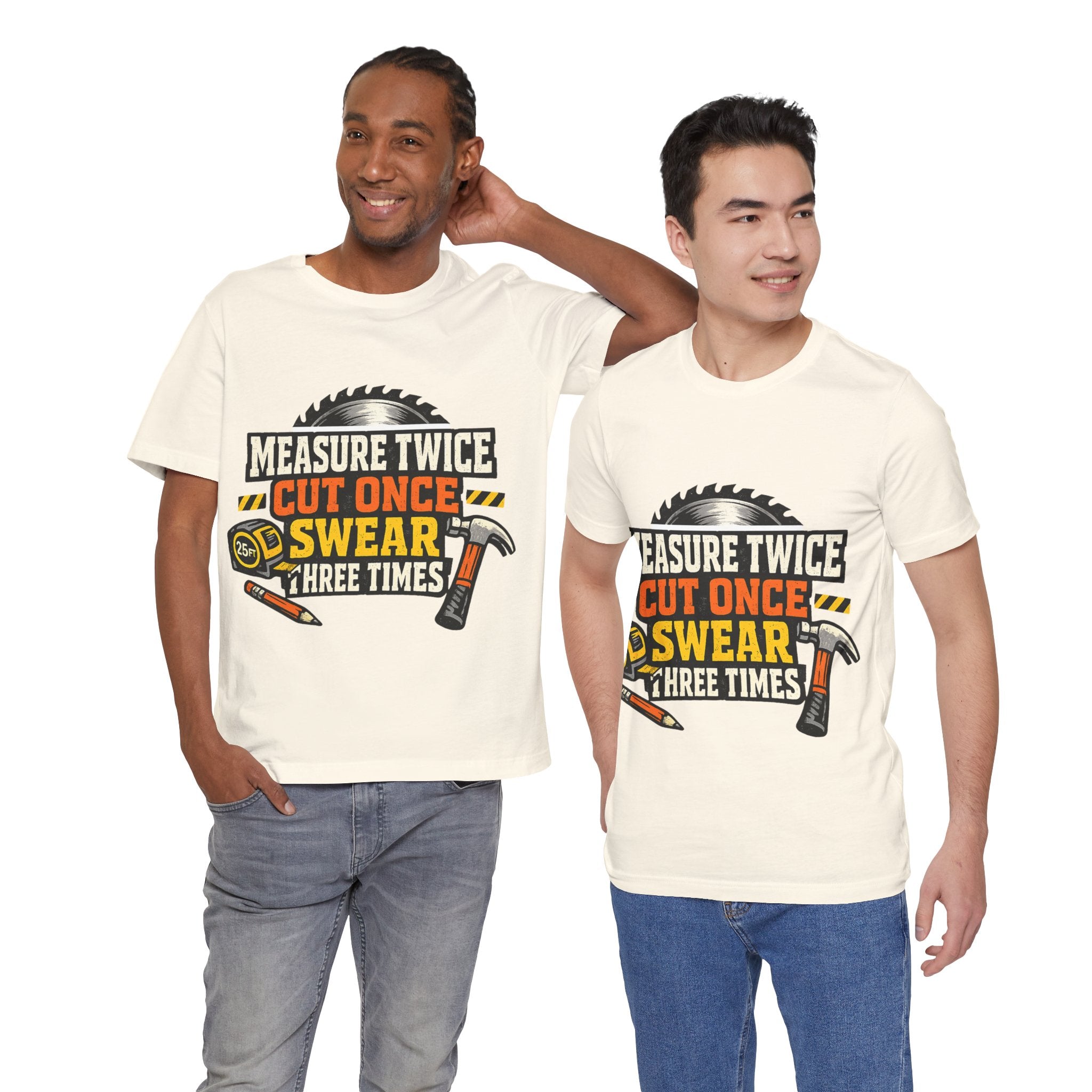 Measure Swear Repeat Construction Hoodie