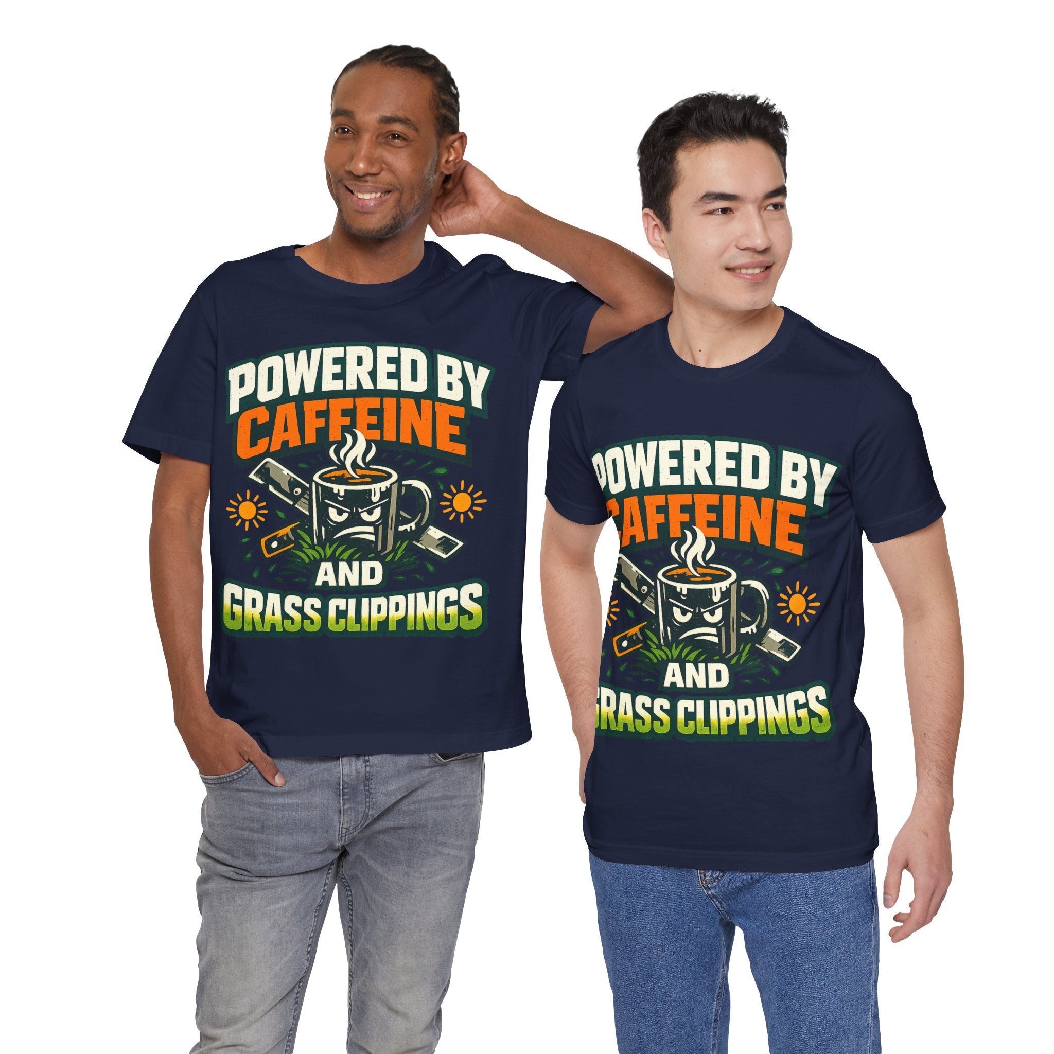 Powered by Caffeine and Grass Clippings Shirt
