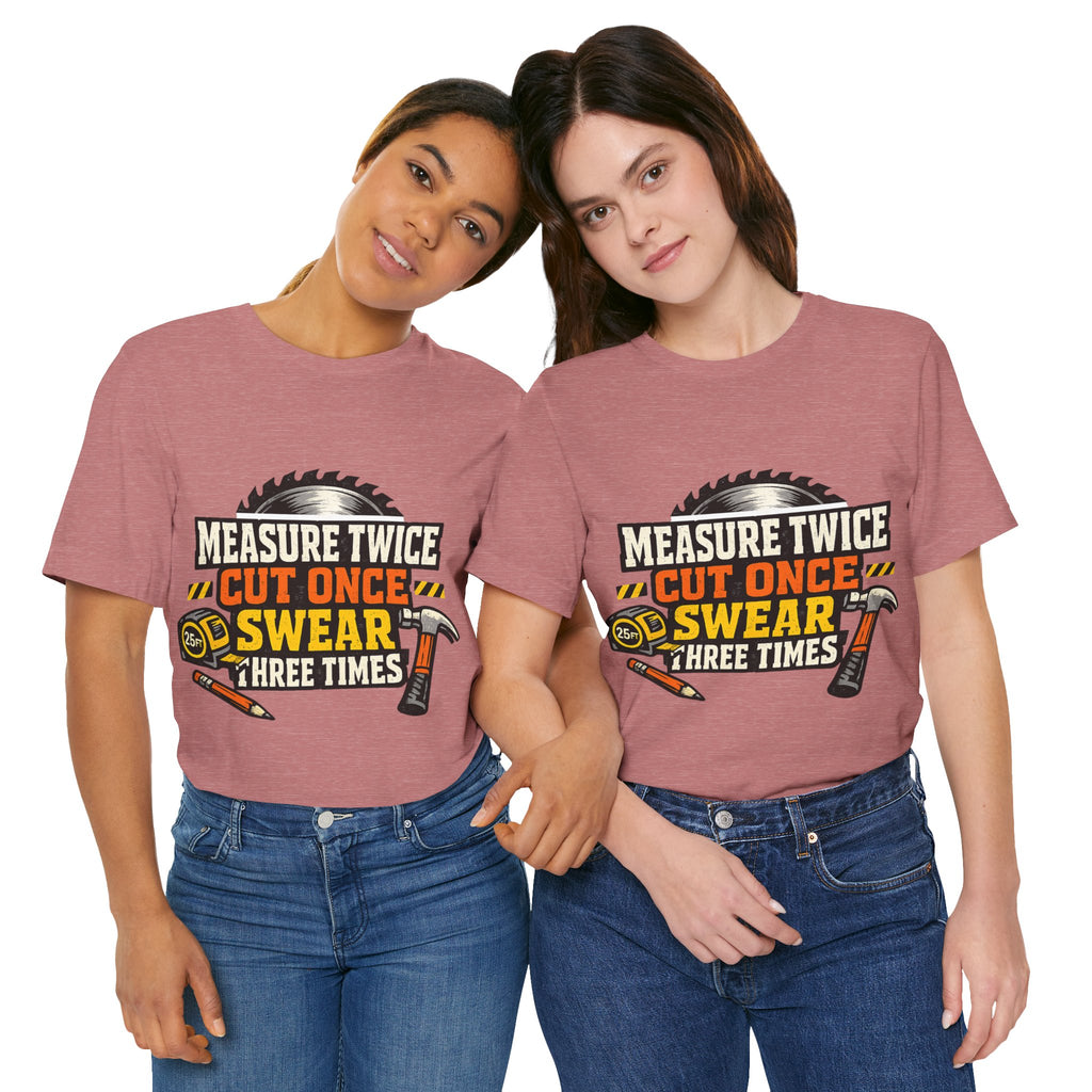 Measure Swear Repeat Construction Hoodie