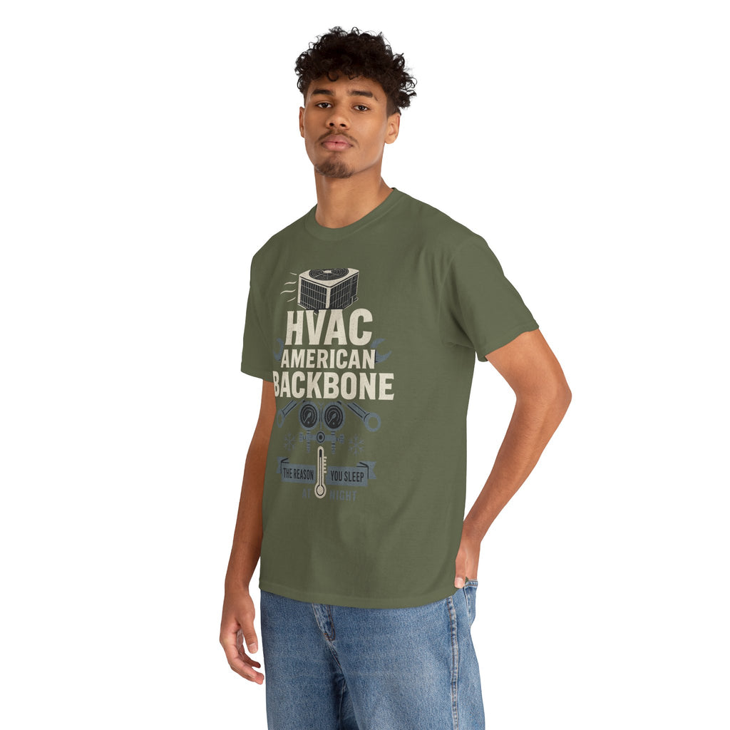 HVAC American Backbone Tee
