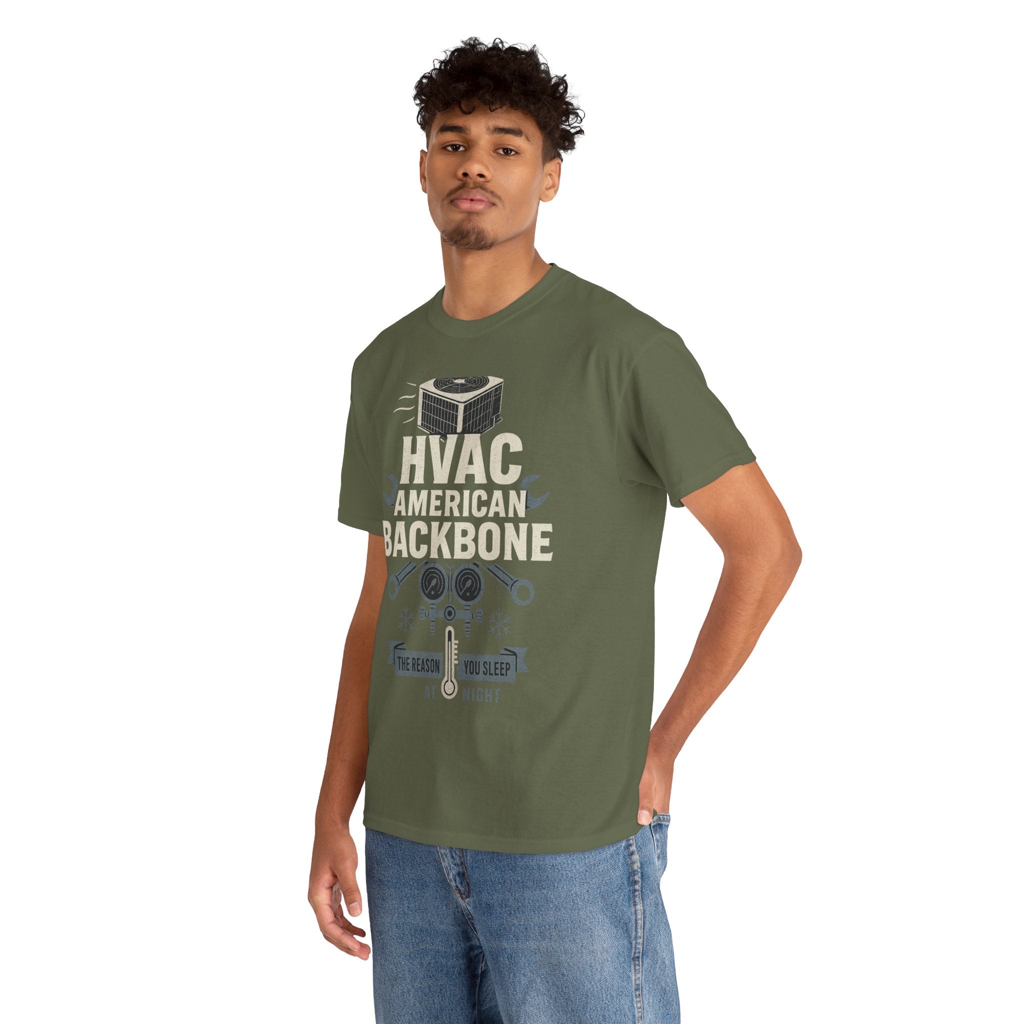 HVAC American Backbone Tee