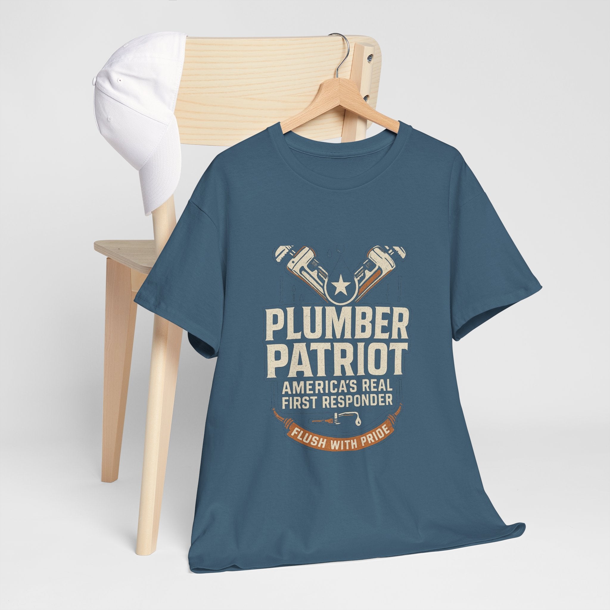 Plumber Patriot's Trade Tee
