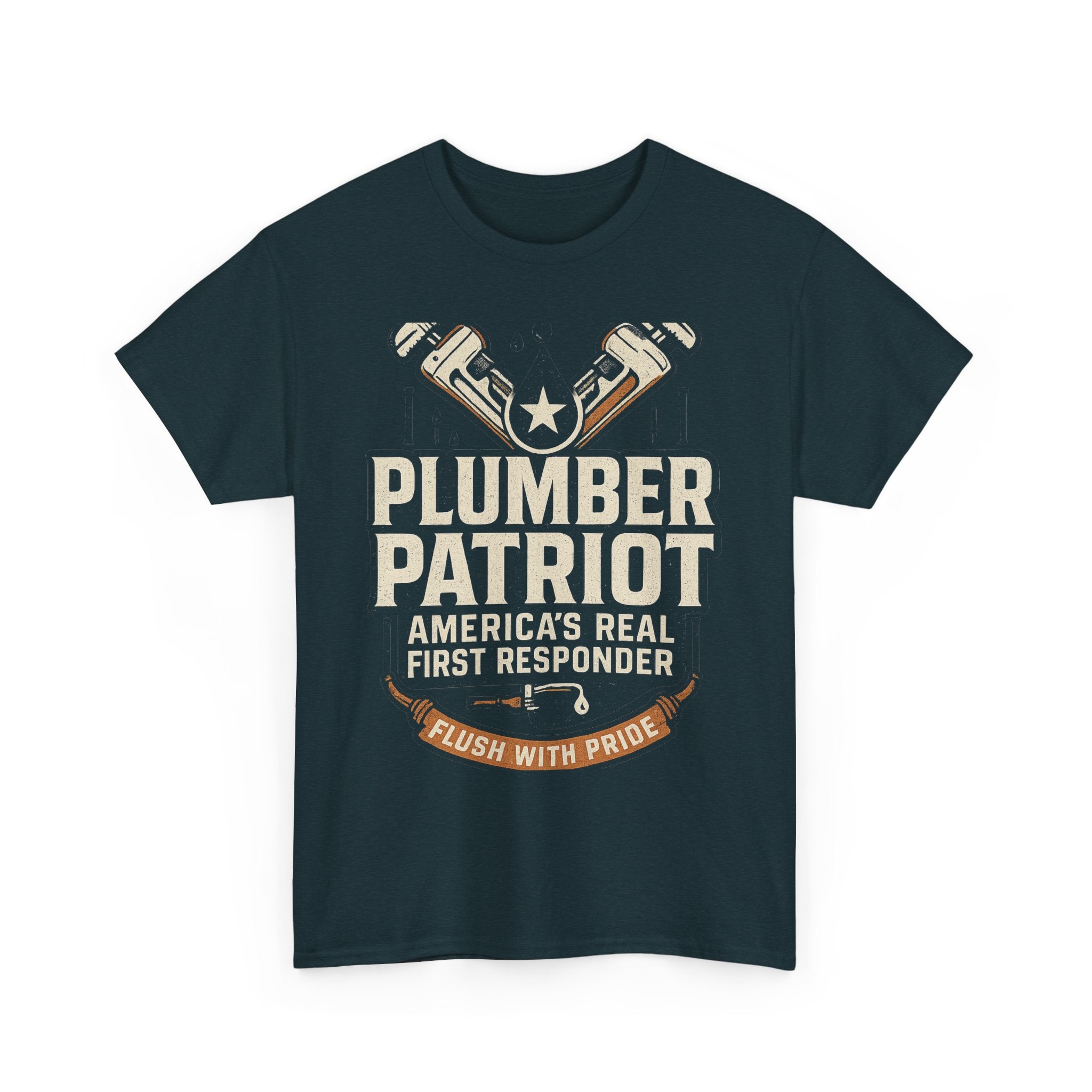 Plumber Patriot's Trade Tee