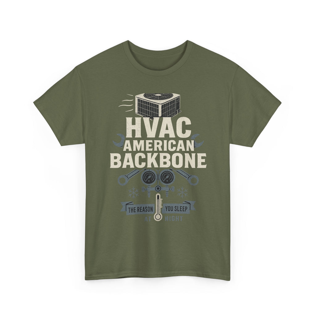 HVAC American Backbone Tee