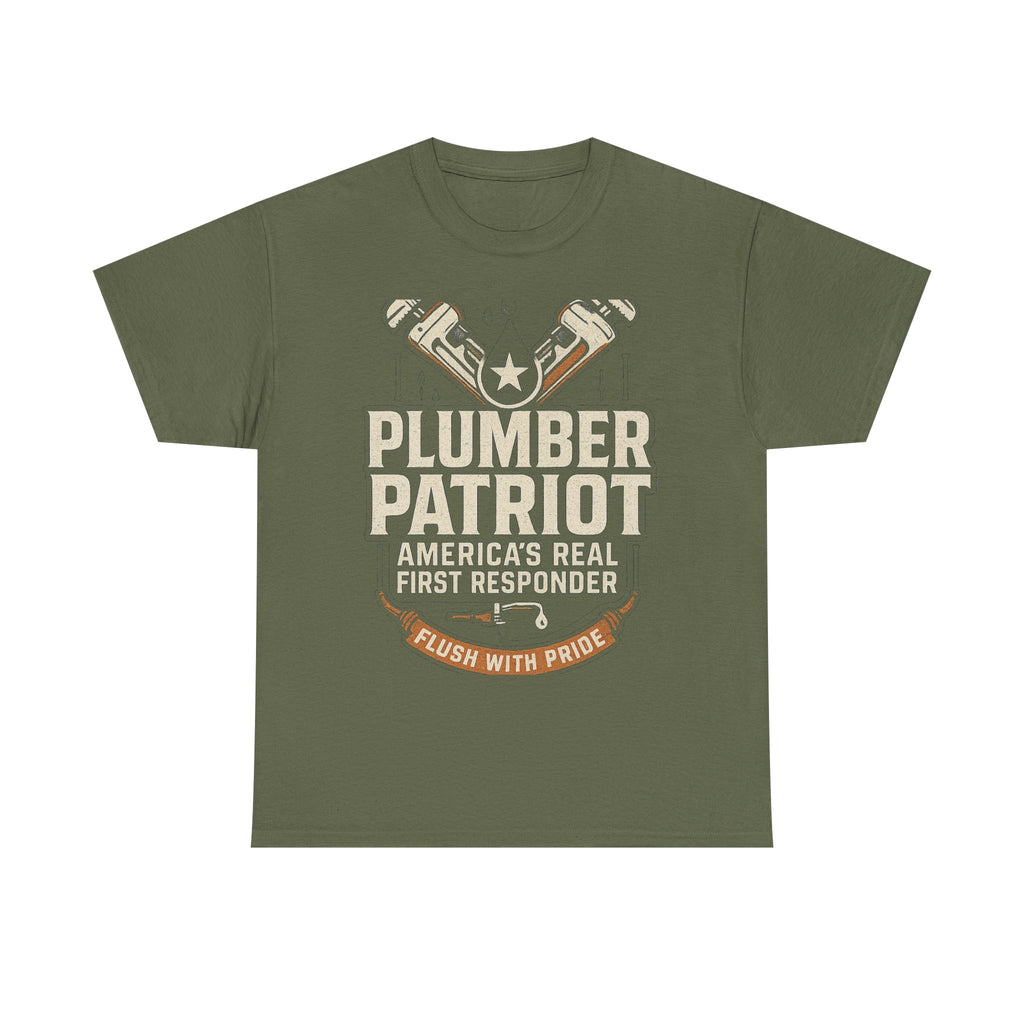 Plumber Patriot's Trade Tee
