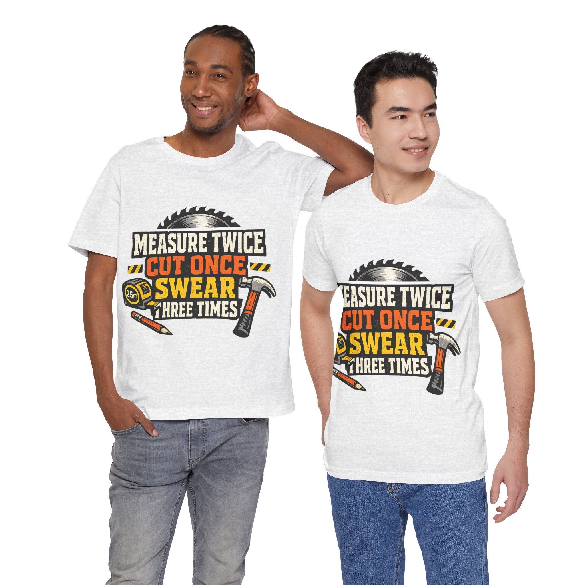 Measure Swear Repeat Construction Hoodie