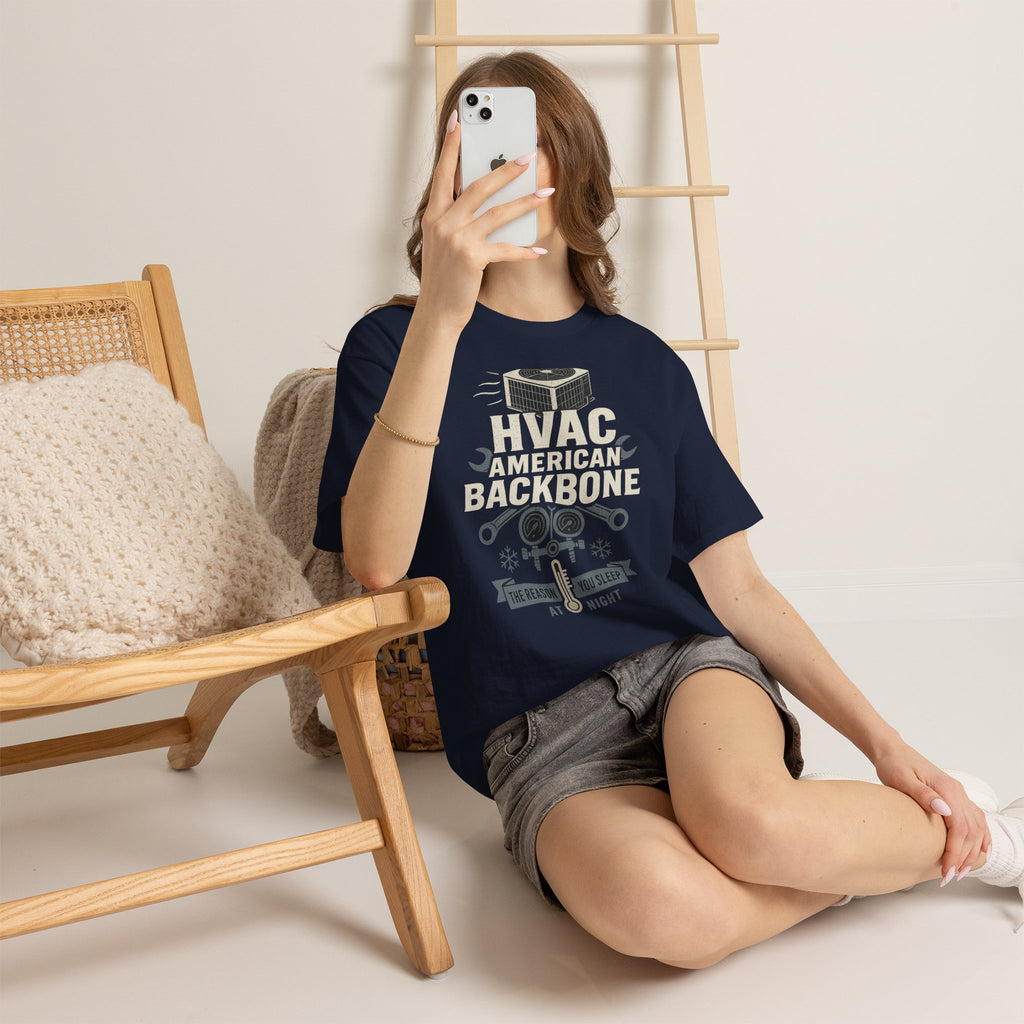 HVAC American Backbone Tee