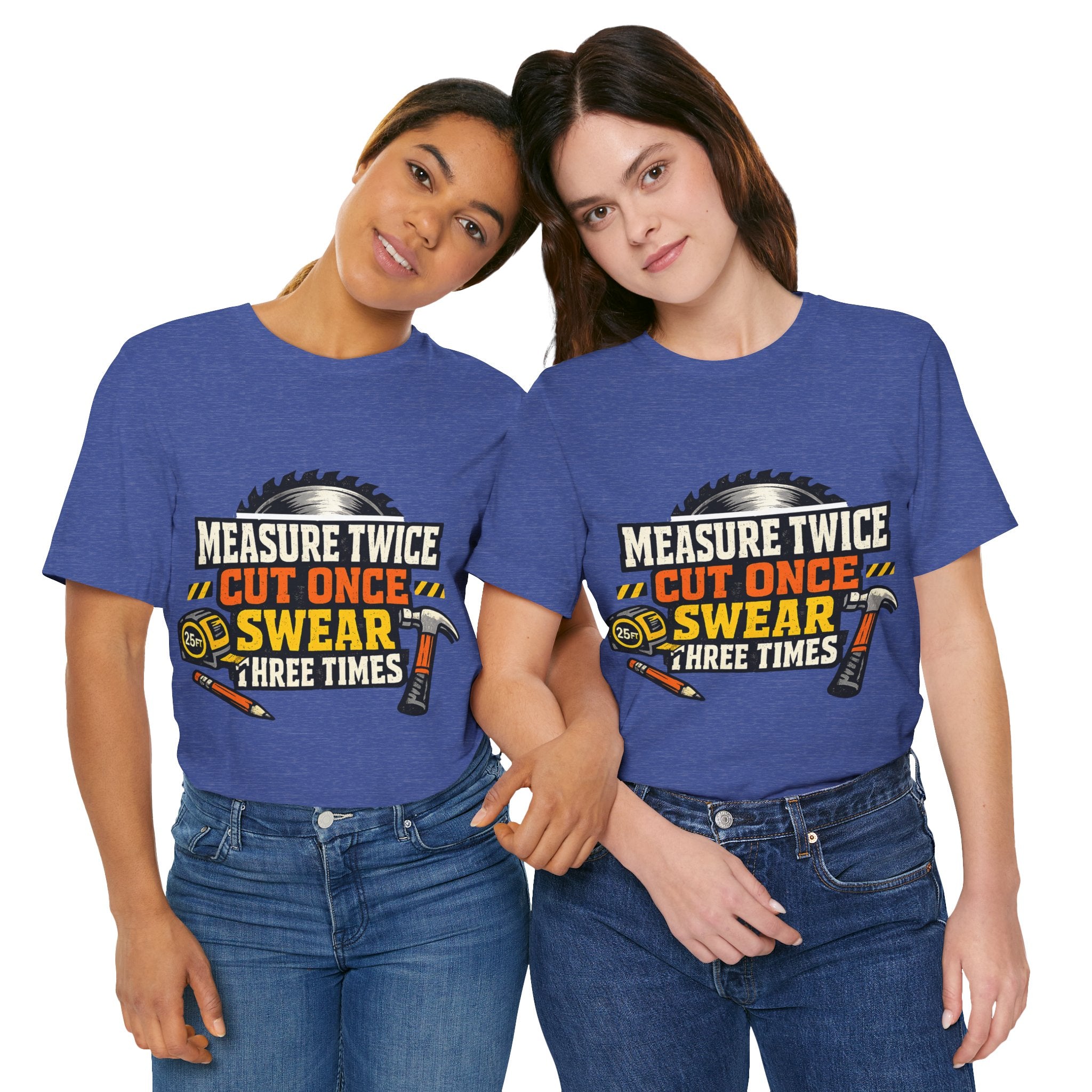 Measure Swear Repeat Construction Hoodie
