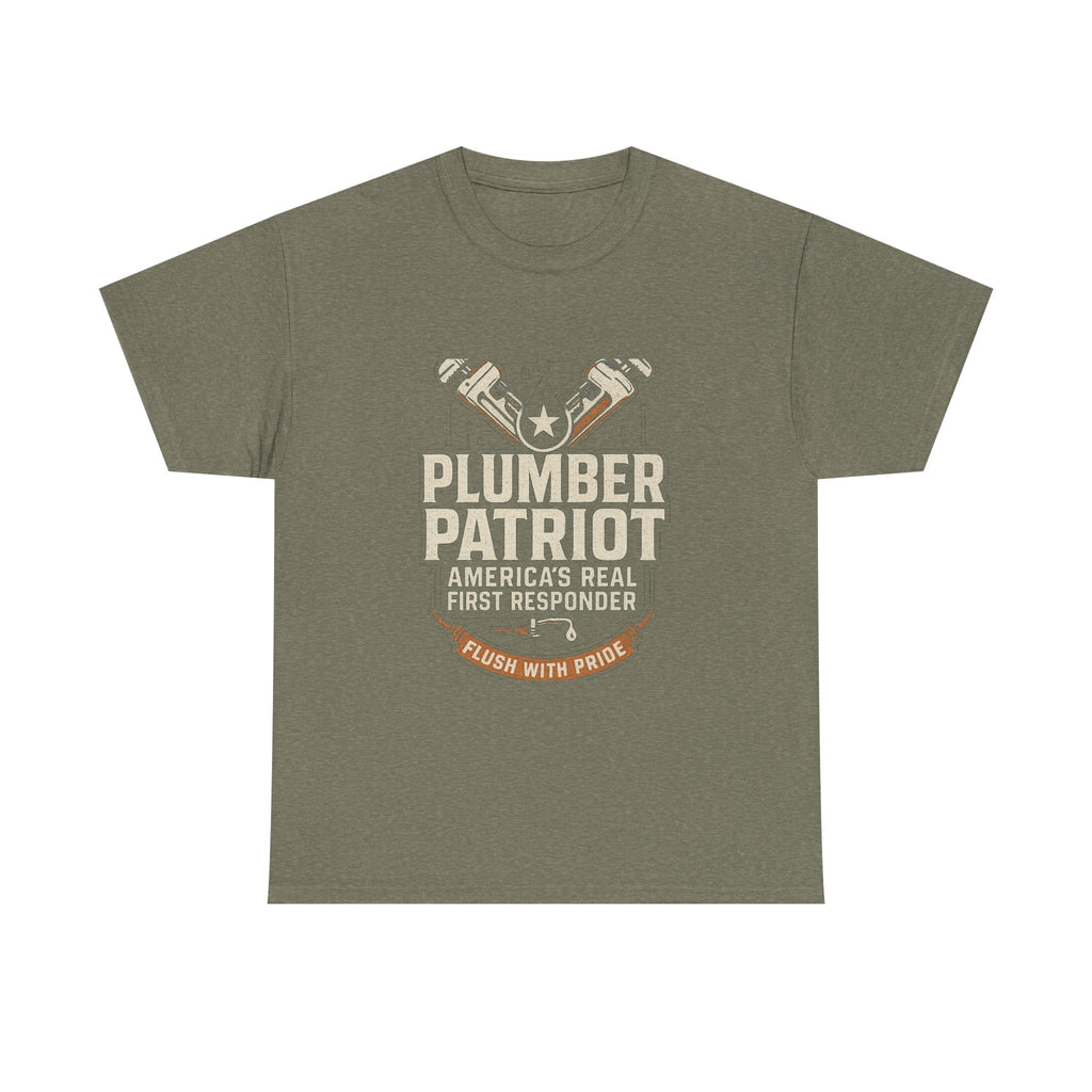 Plumber Patriot's Trade Tee