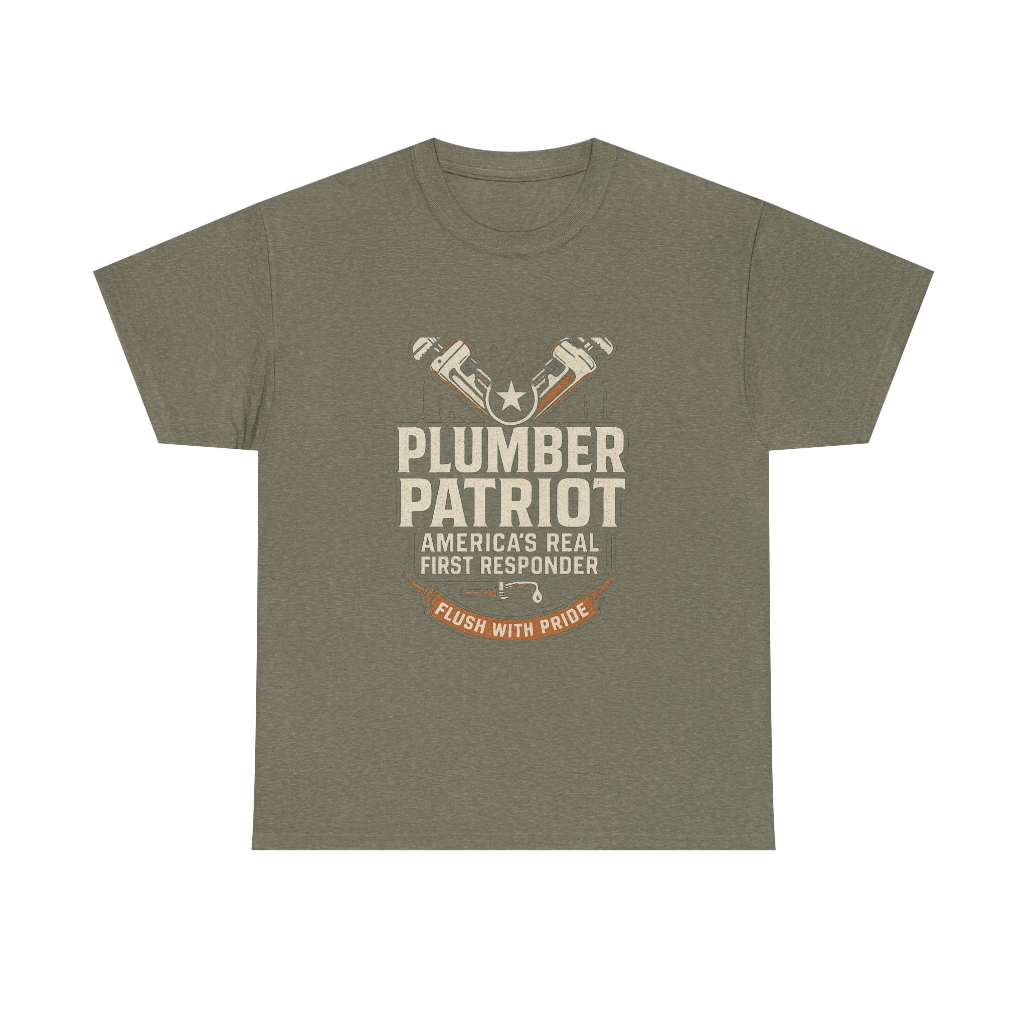 Plumber Patriot's Trade Tee