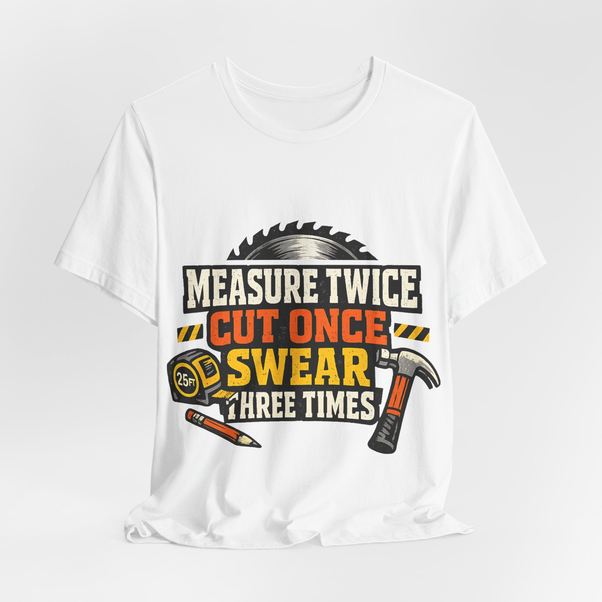 Measure Swear Repeat Construction Hoodie