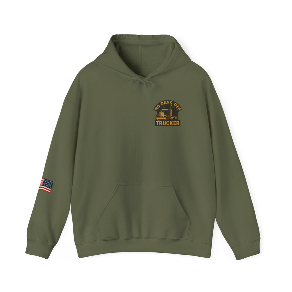 No Days Off Hoodie – Trucking
