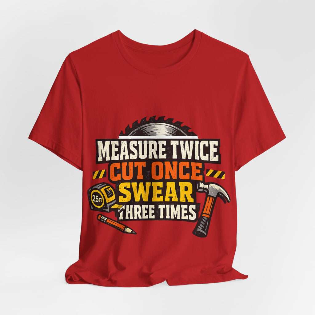 Measure Swear Repeat Construction Hoodie