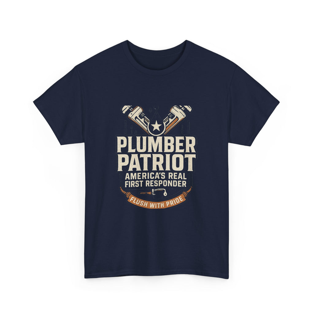 Plumber Patriot's Trade Tee