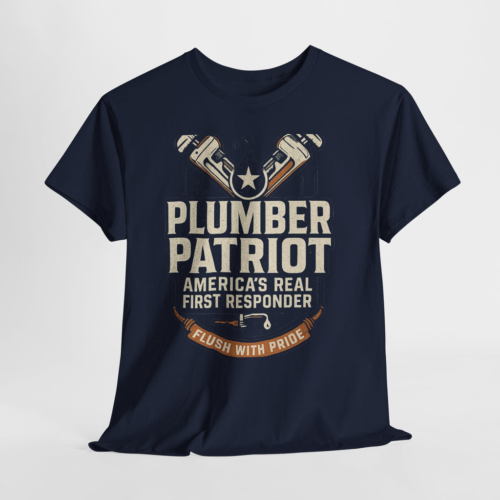 Plumber Patriot's Trade Tee