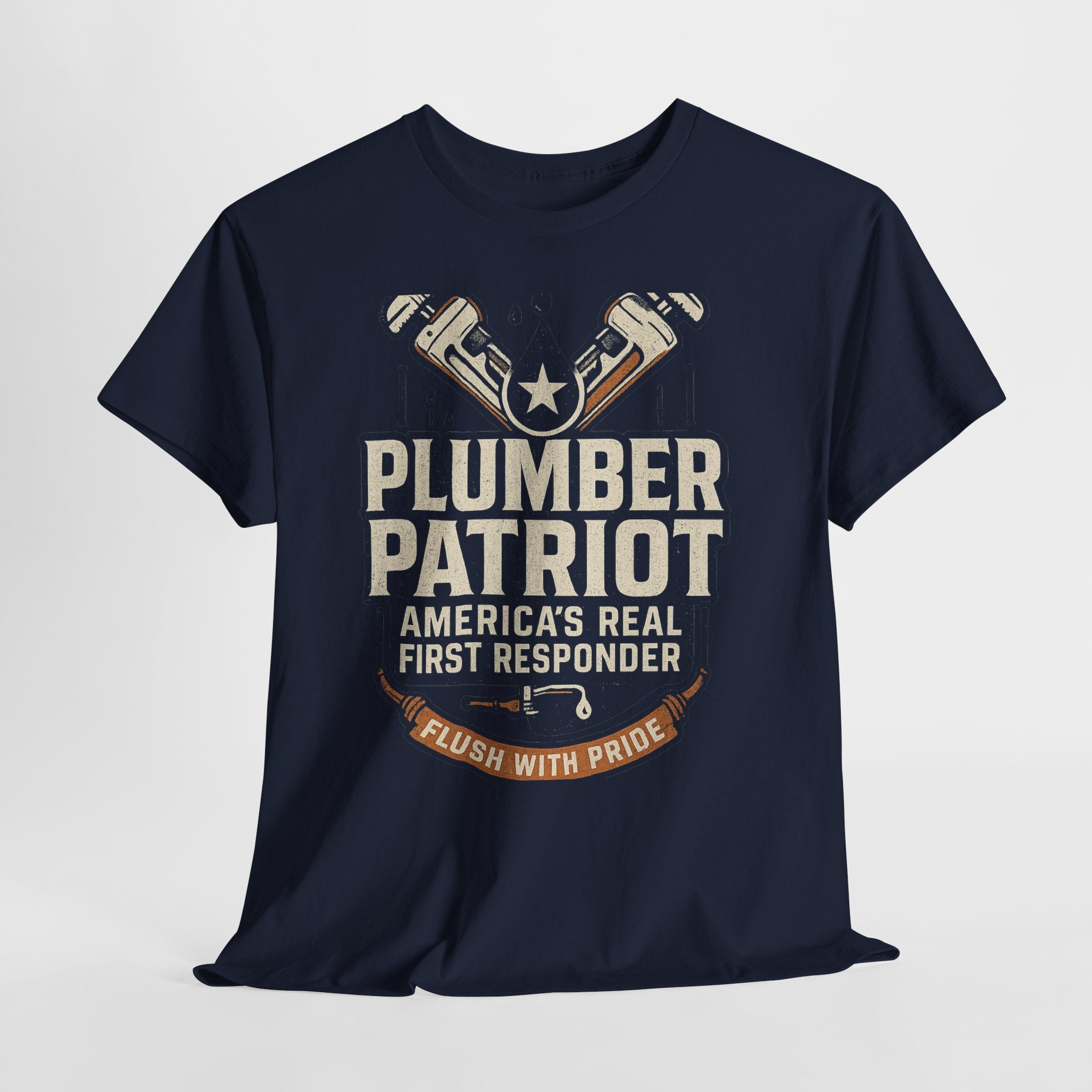 Plumber Patriot's Trade Tee