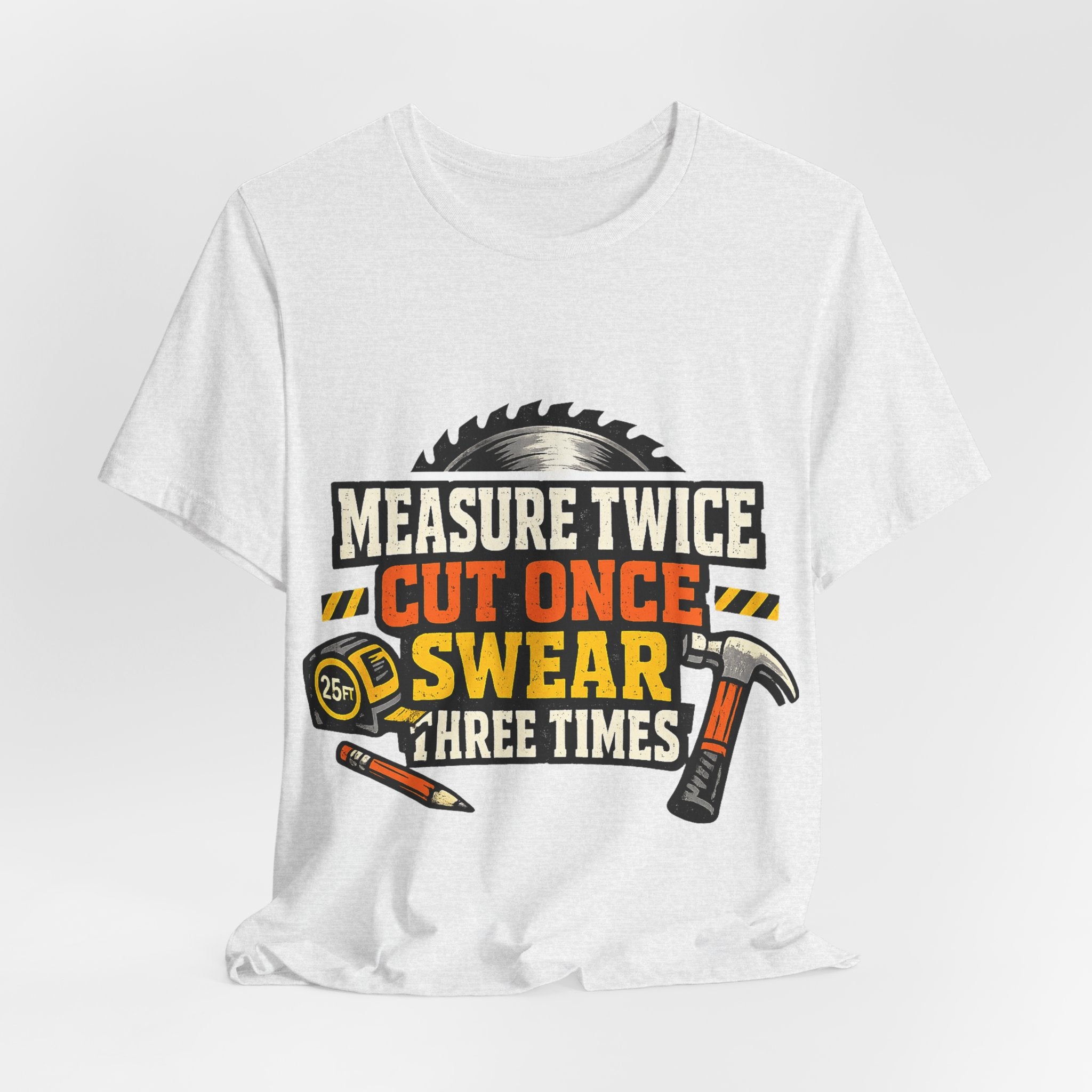 Measure Swear Repeat Construction Hoodie