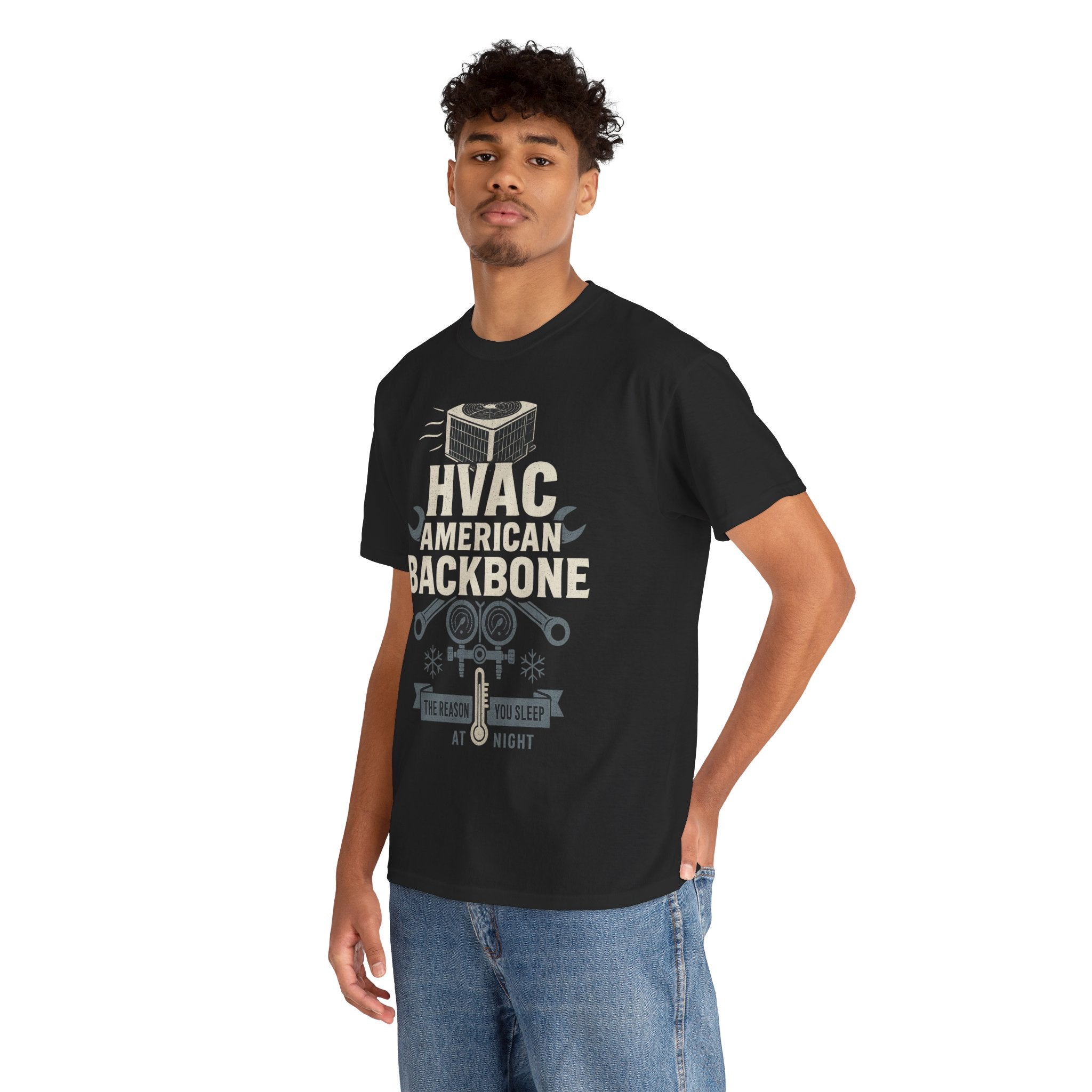 HVAC American Backbone Tee