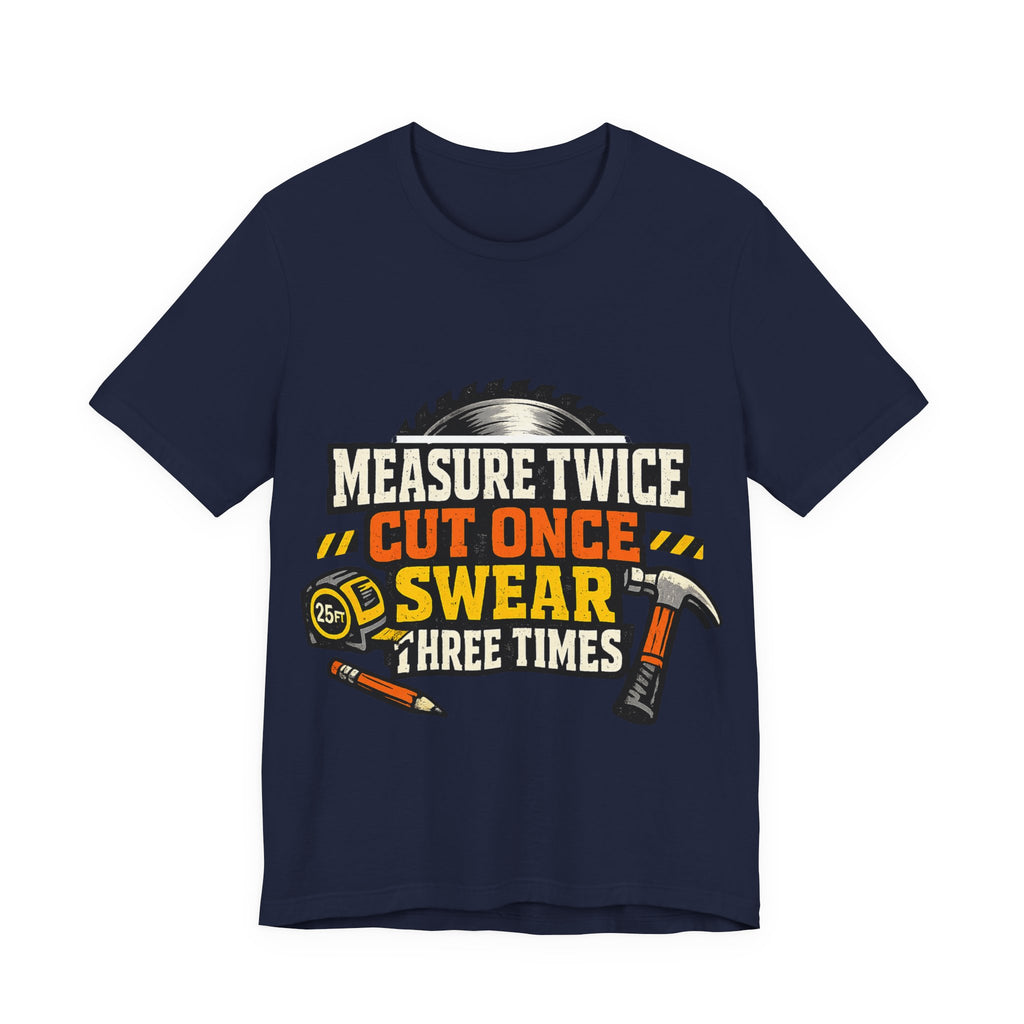Measure Swear Repeat Construction Hoodie
