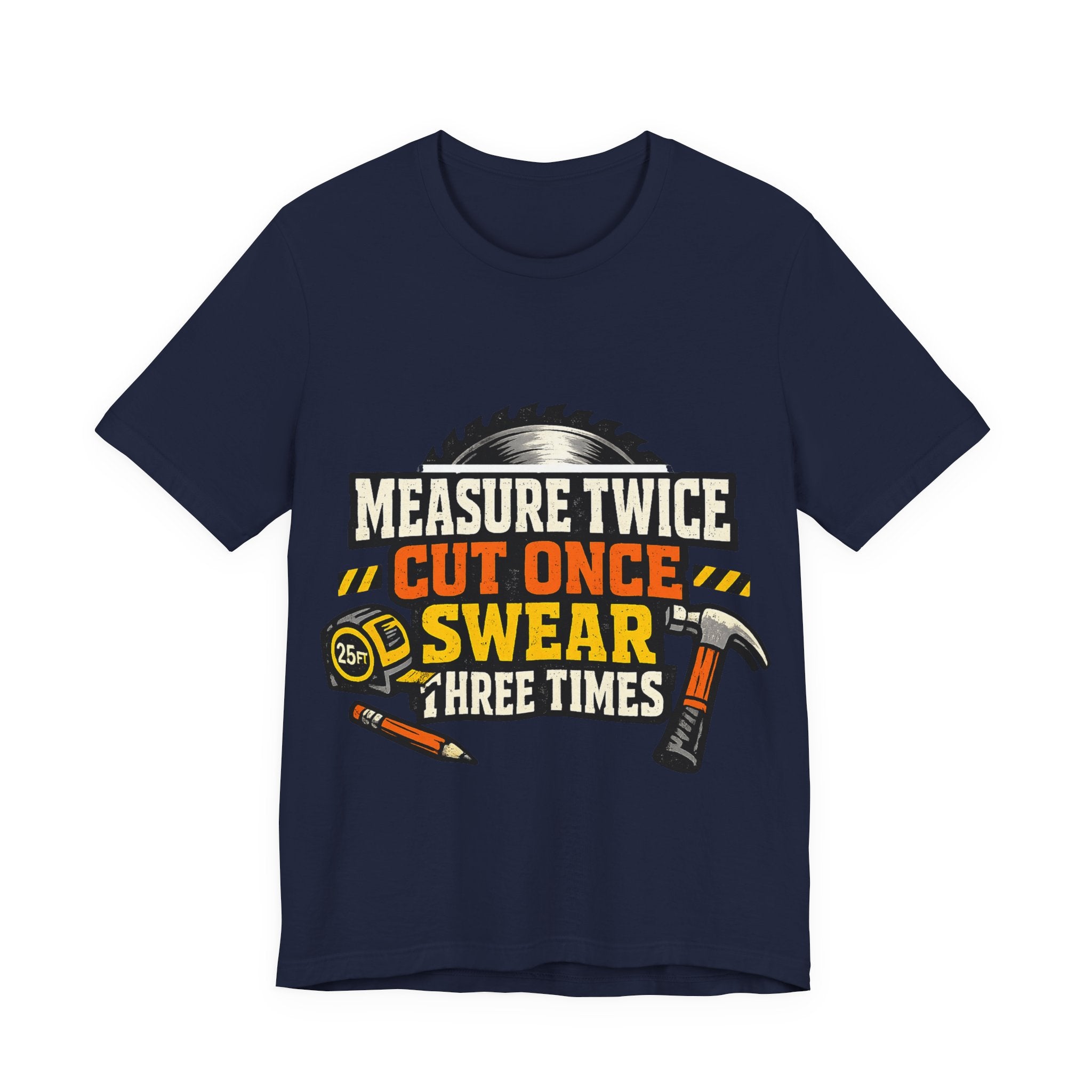 Measure Swear Repeat Construction Hoodie