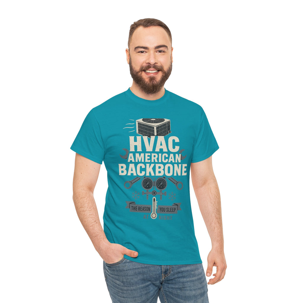 HVAC American Backbone Tee