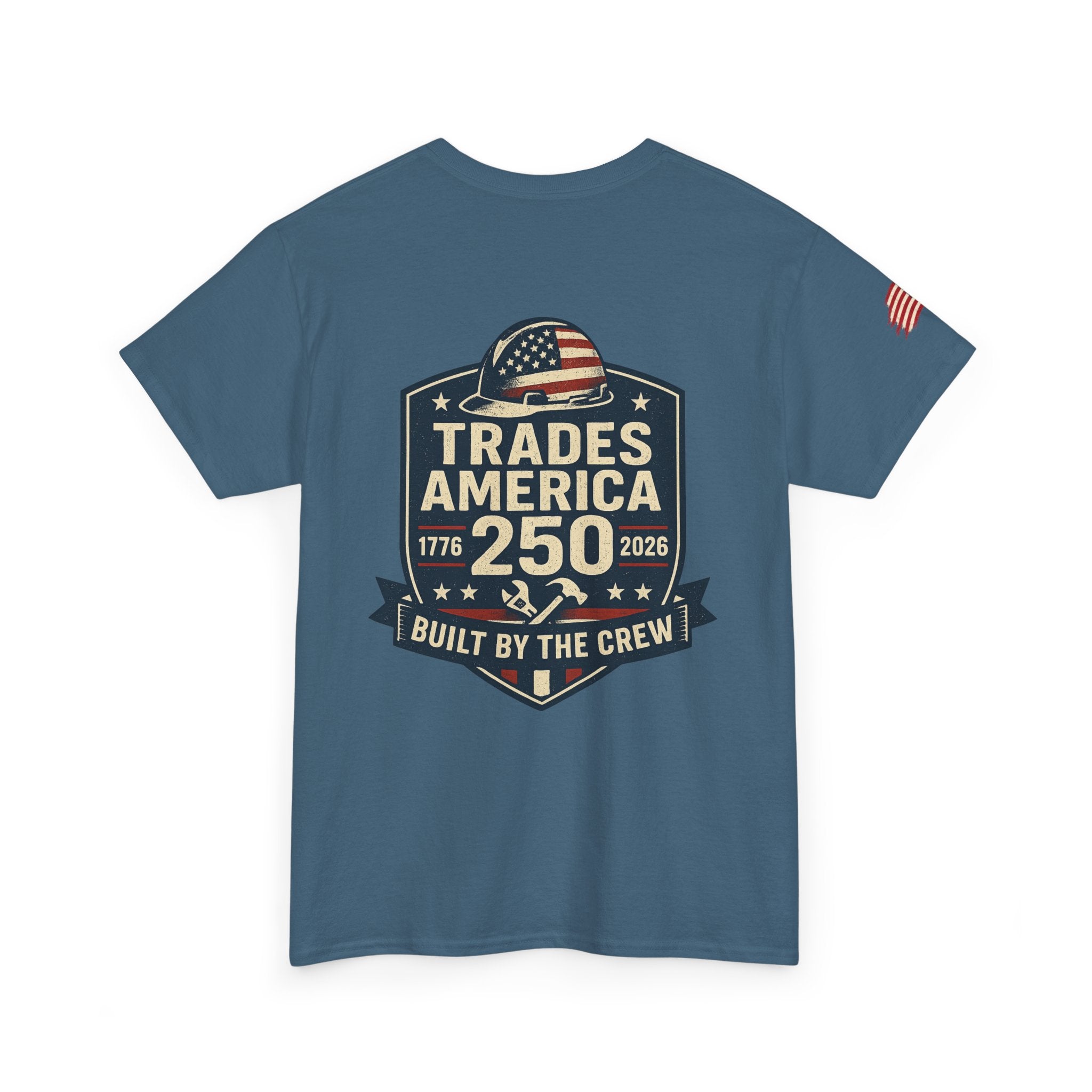 Trades America 250 - Built By The Crew Front/Back