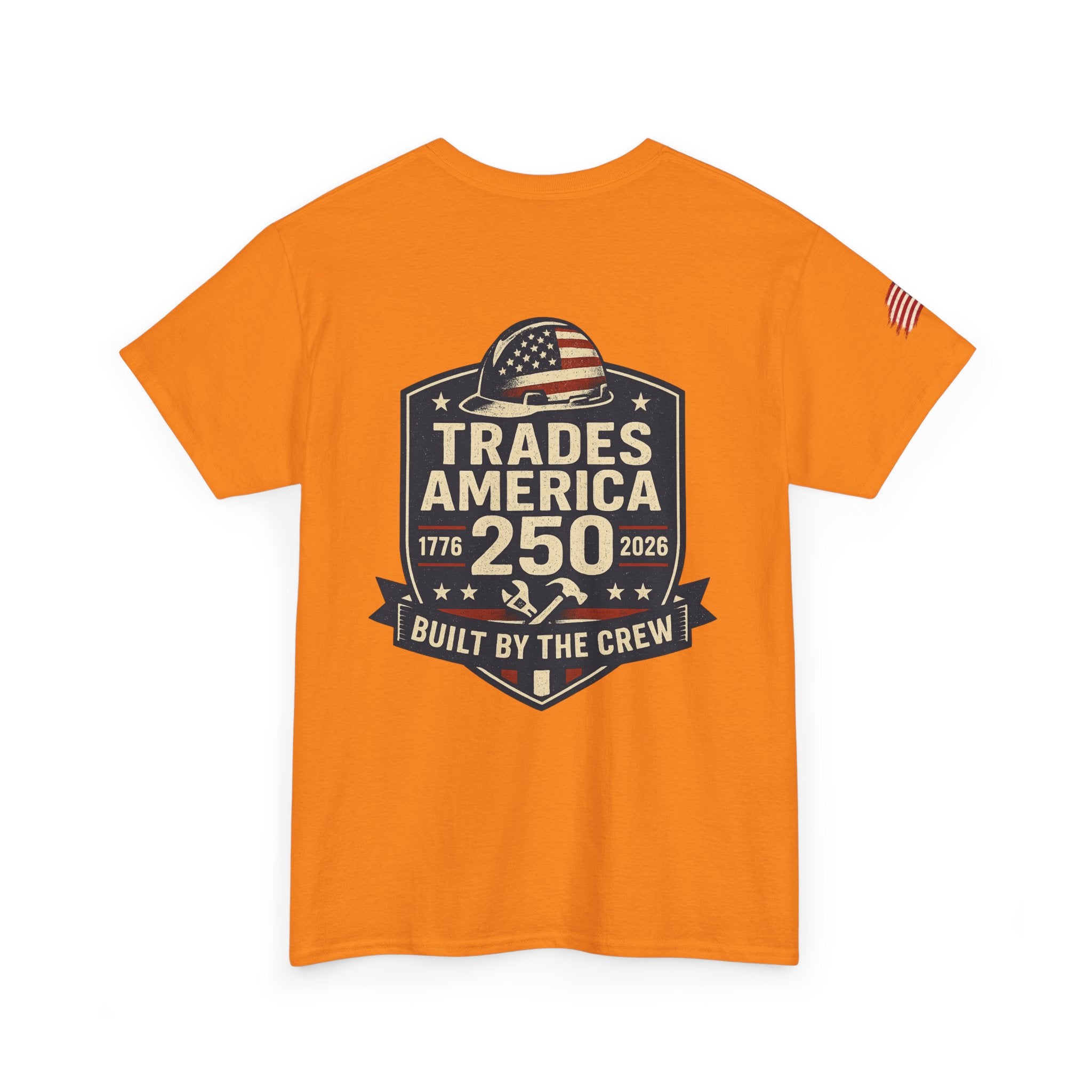 Trades America 250 - Built By The Crew Front/Back