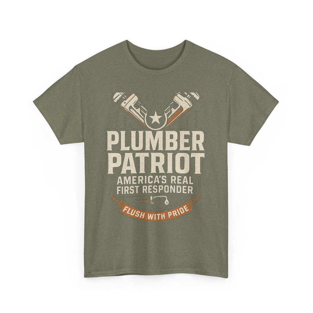Plumber Patriot's Trade Tee