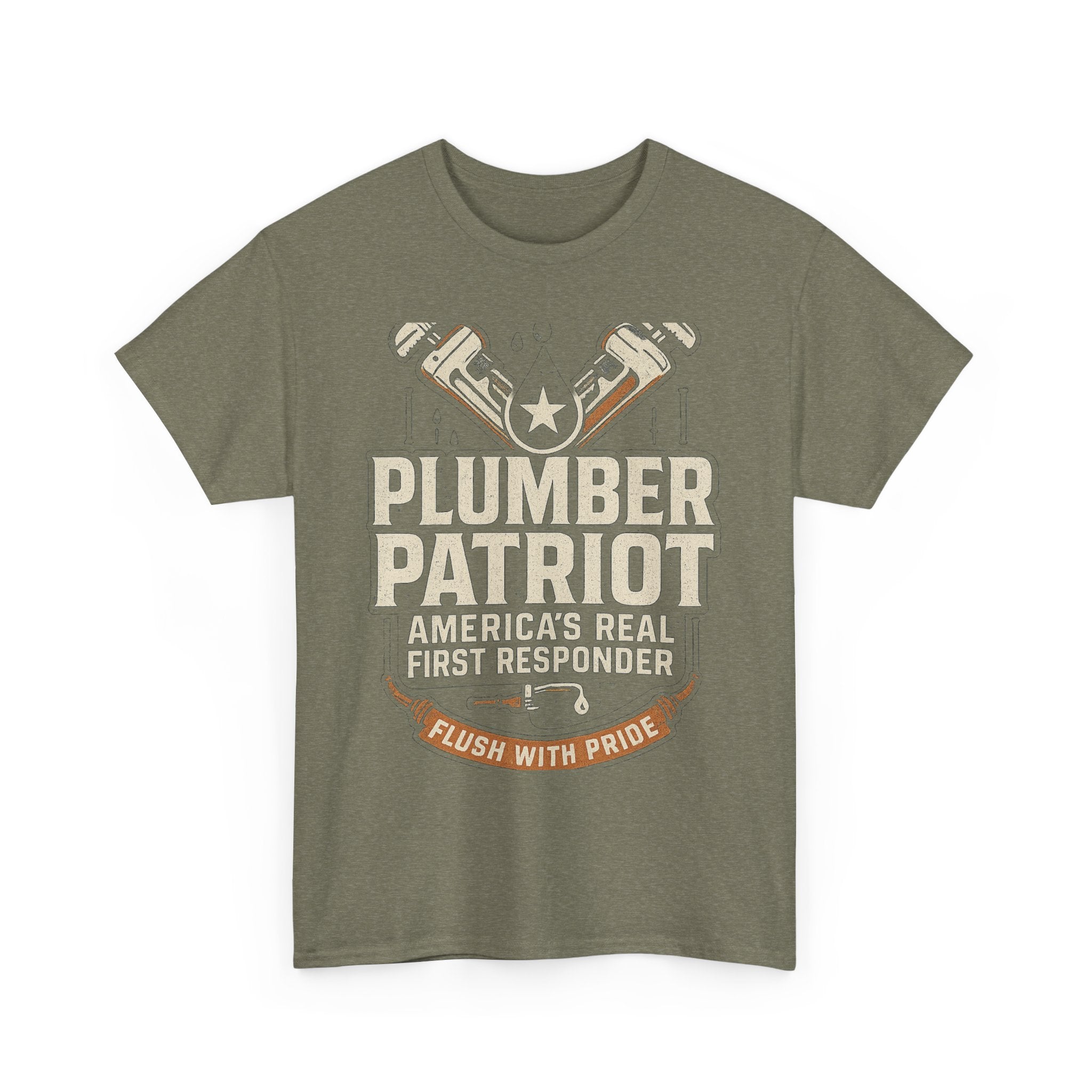 Plumber Patriot's Trade Tee