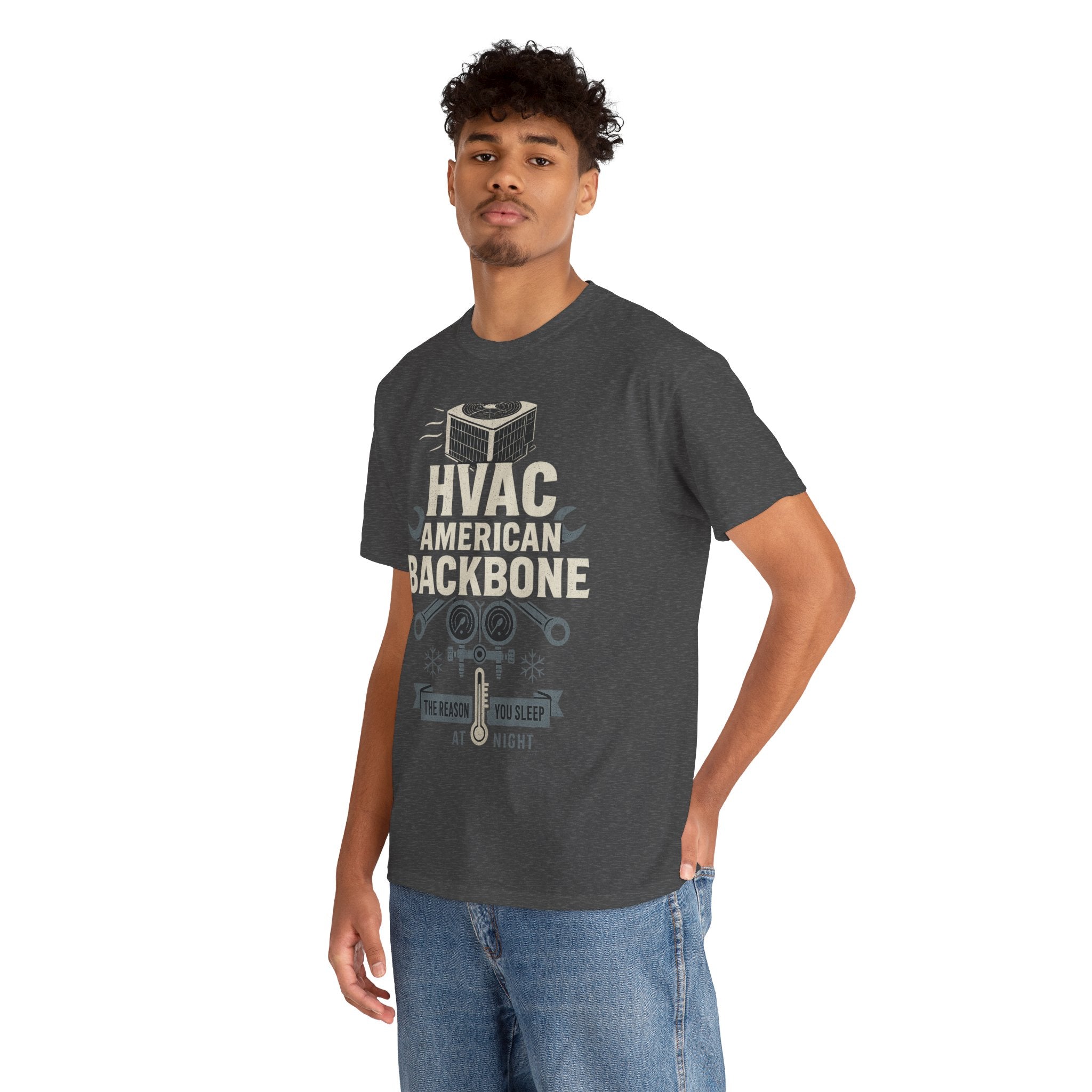 HVAC American Backbone Tee