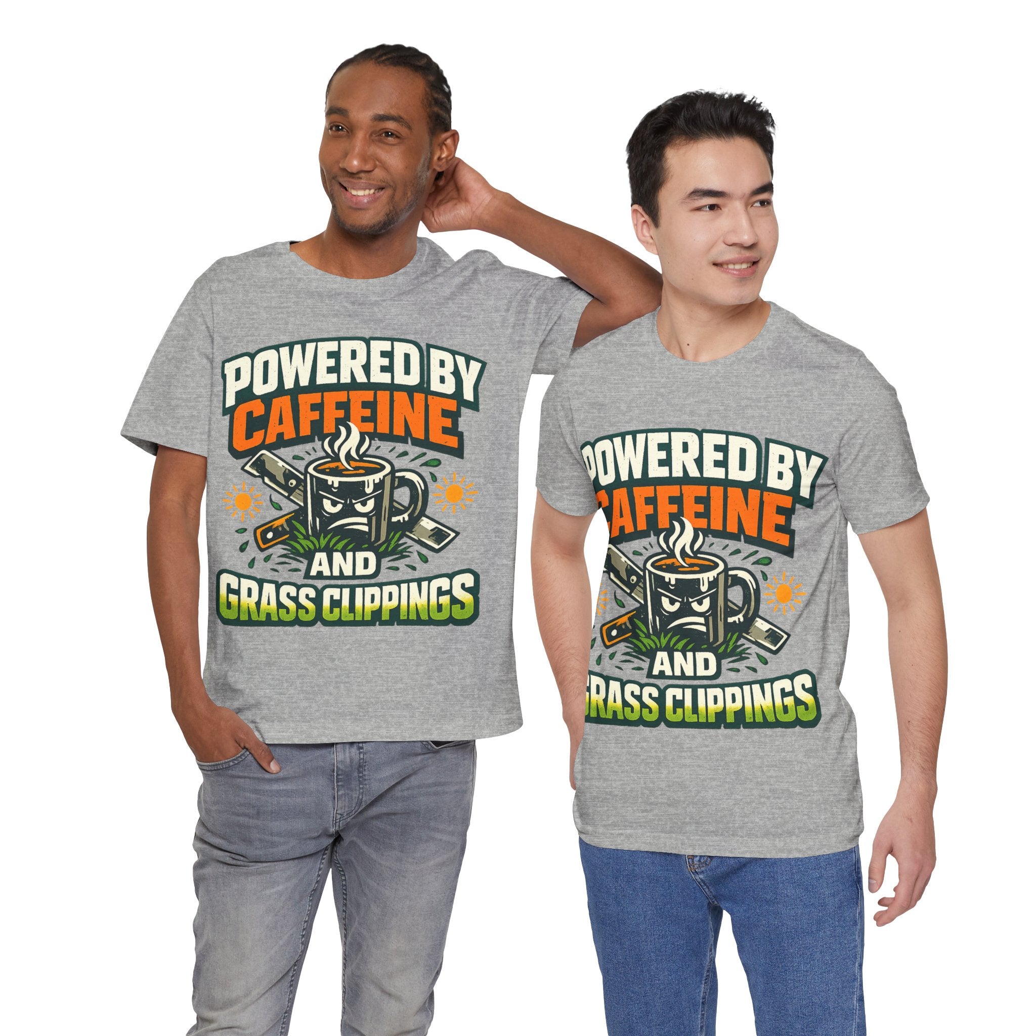 Powered by Caffeine and Grass Clippings Shirt