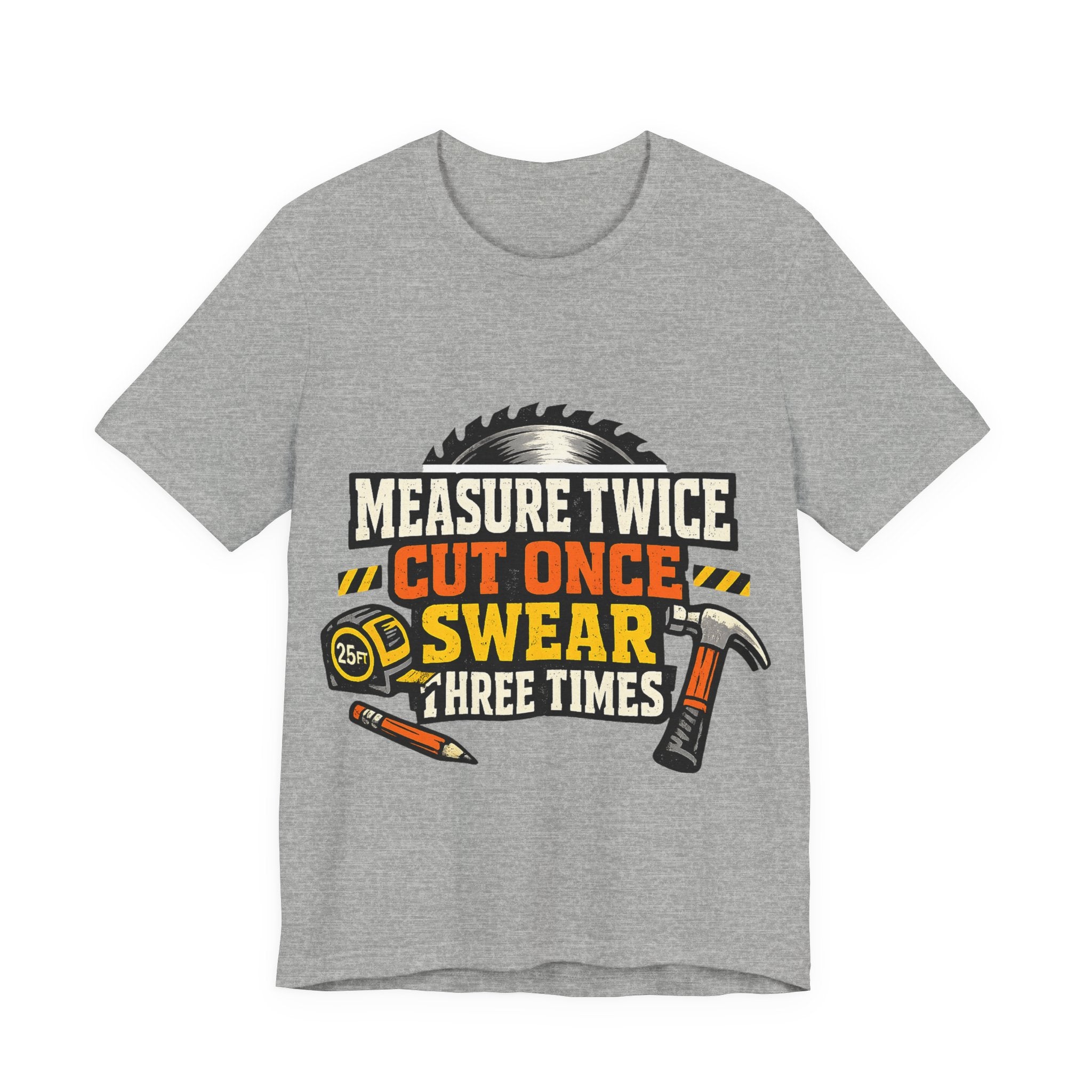 Measure Swear Repeat Construction Hoodie