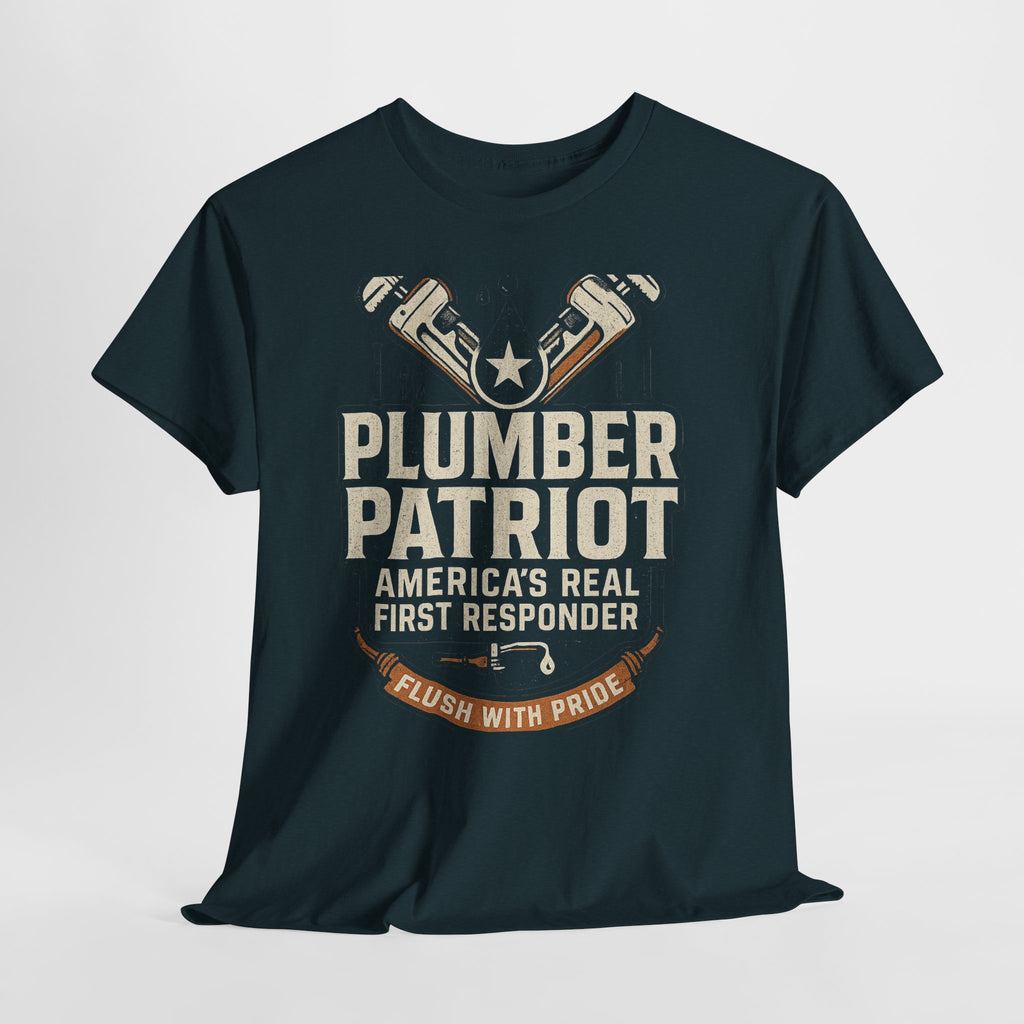 Plumber Patriot's Trade Tee