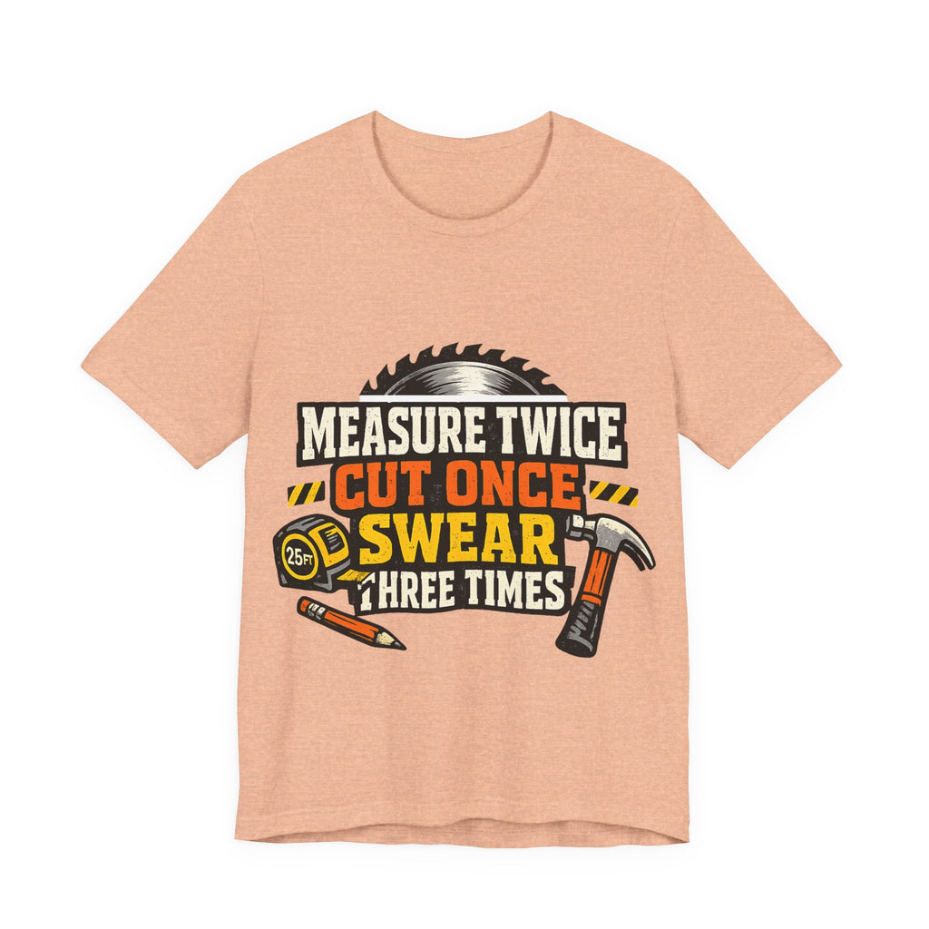 Measure Swear Repeat Construction Hoodie