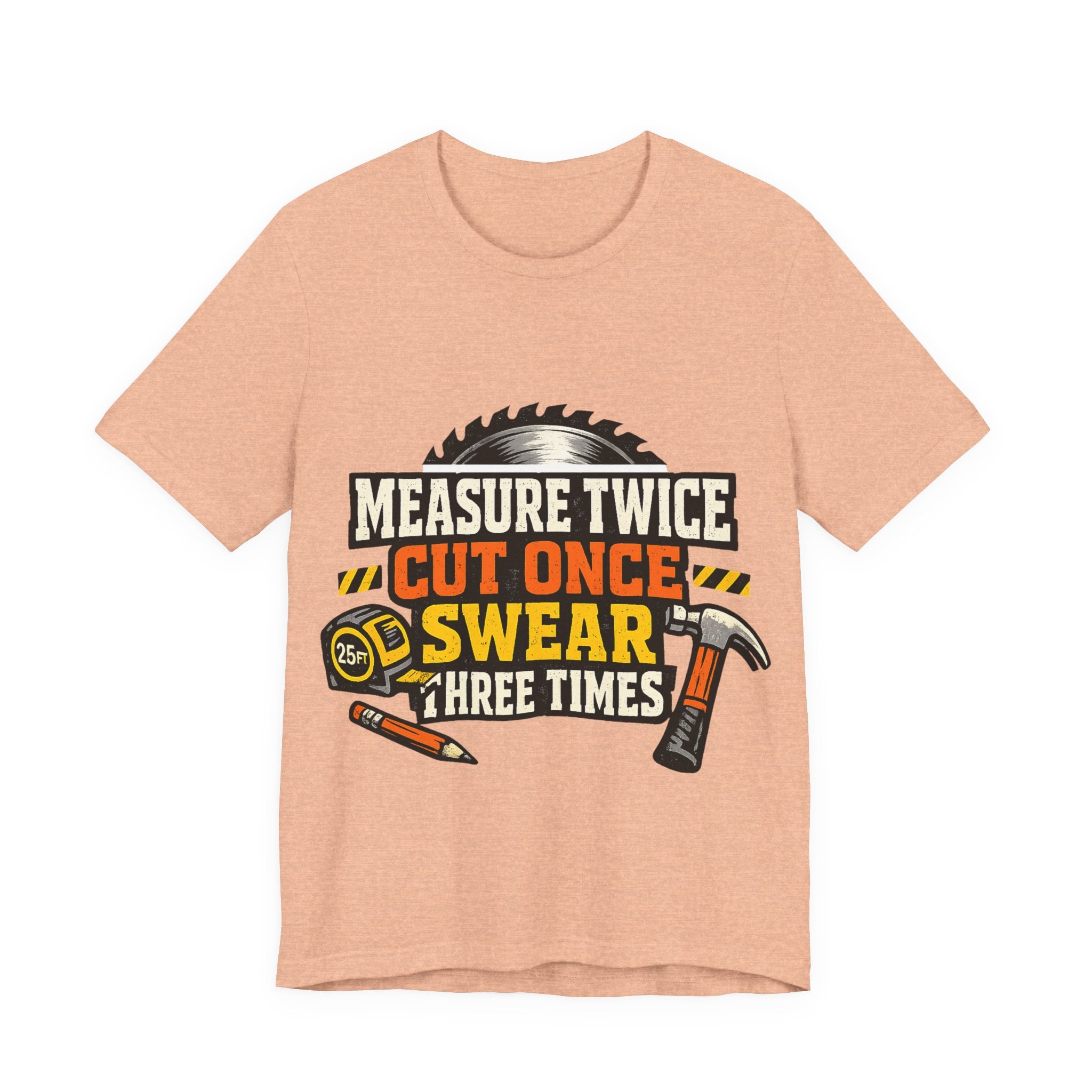 Measure Swear Repeat Construction Hoodie