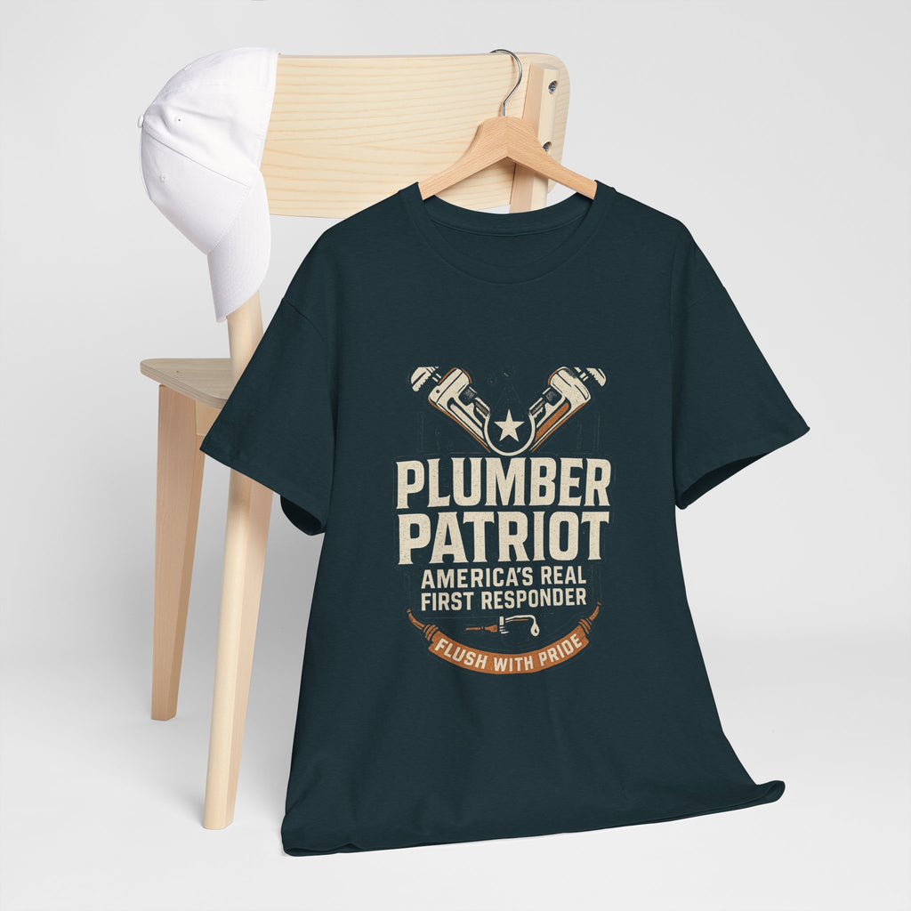Plumber Patriot's Trade Tee