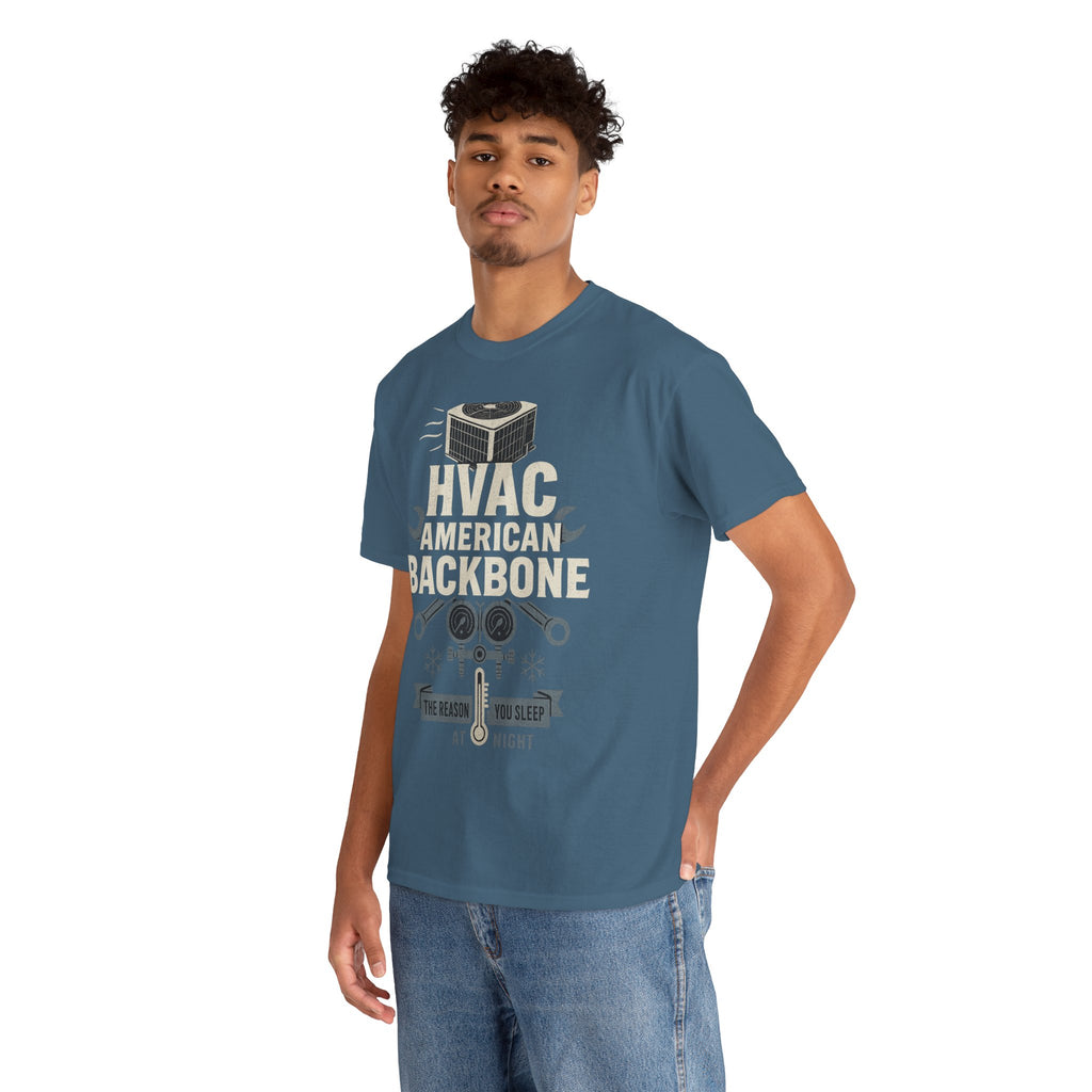 HVAC American Backbone Tee