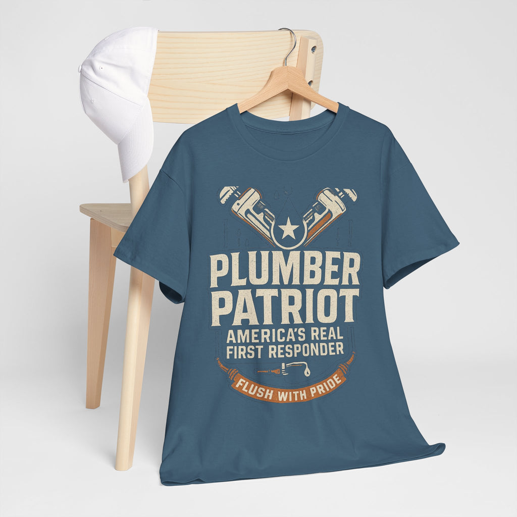 Plumber Patriot's Trade Tee