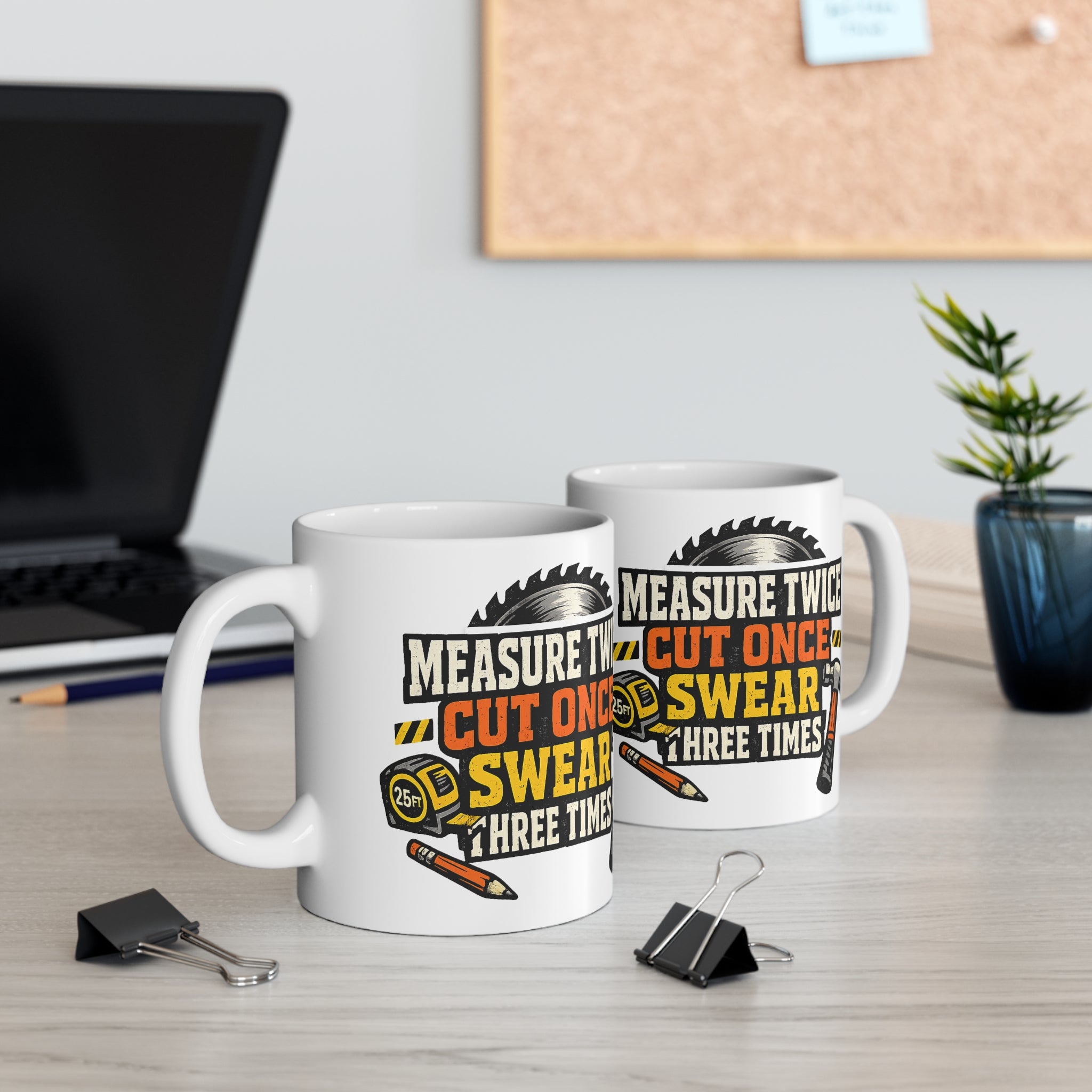 Measure Swear Repeat Construction Hoodie