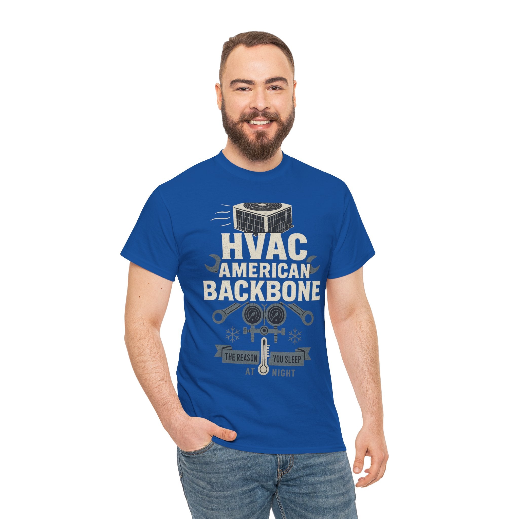 HVAC American Backbone Tee