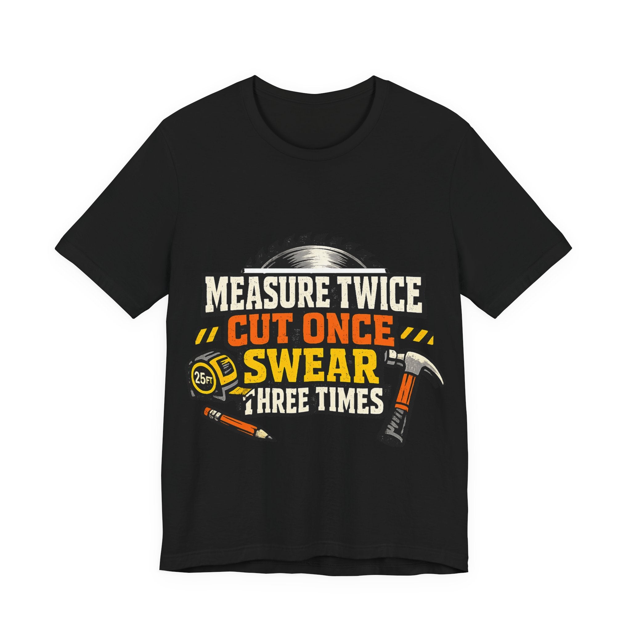Measure Swear Repeat Construction Hoodie