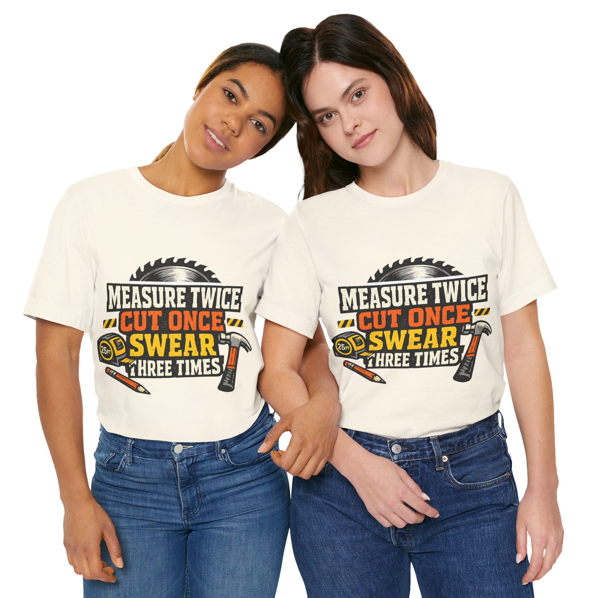 Measure Swear Repeat Construction Hoodie