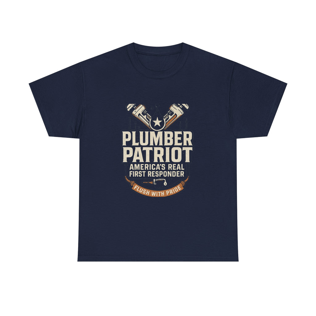 Plumber Patriot's Trade Tee