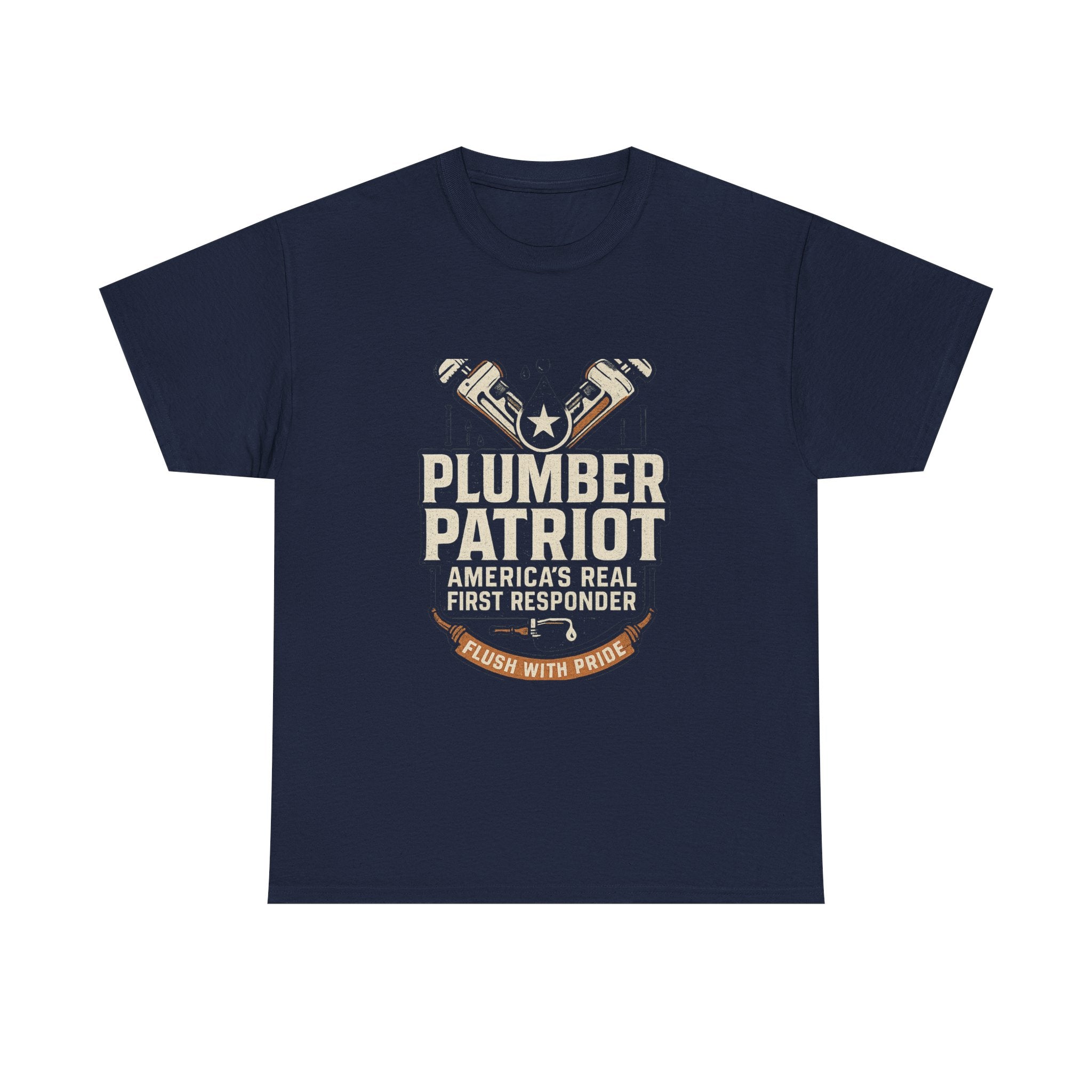 Plumber Patriot's Trade Tee