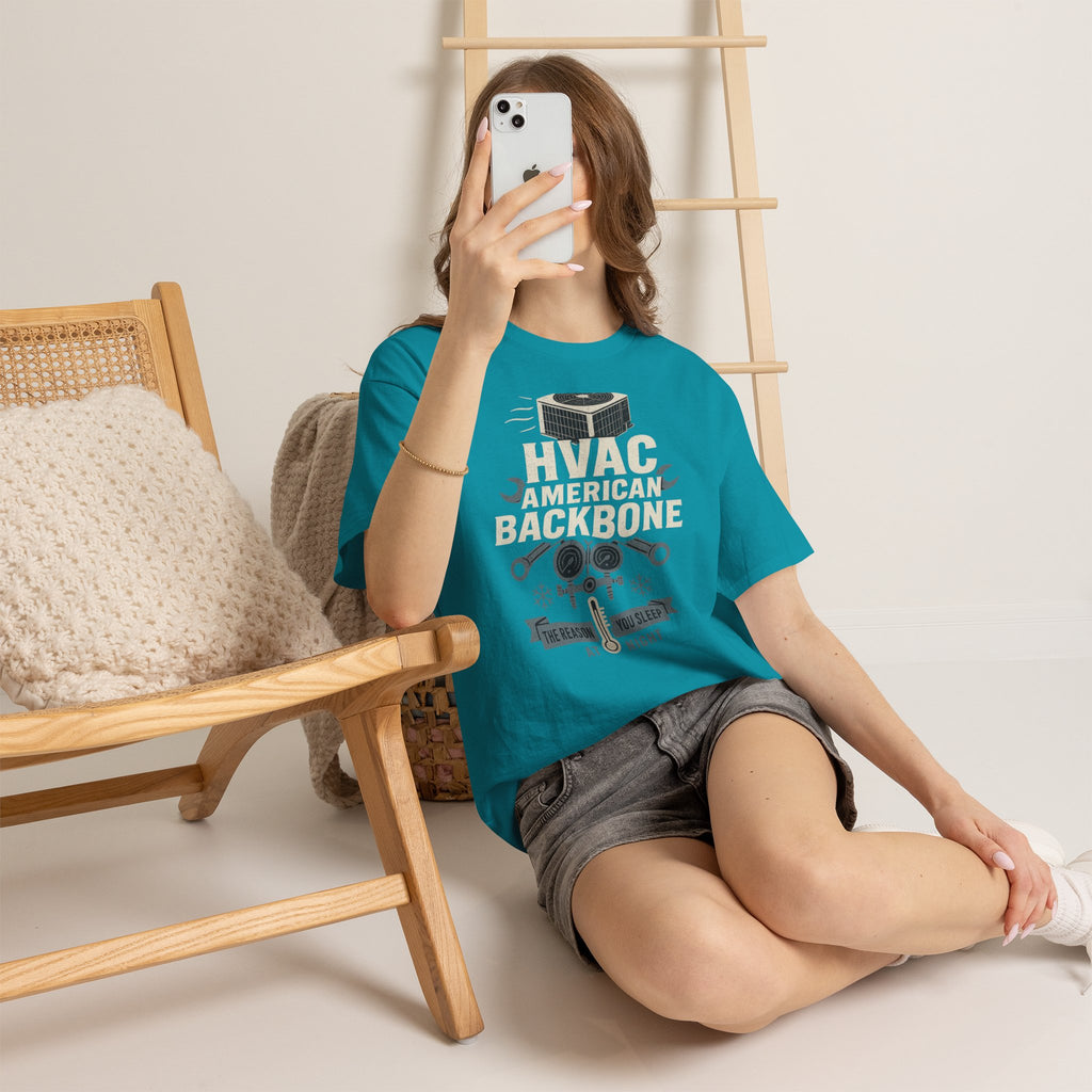 HVAC American Backbone Tee
