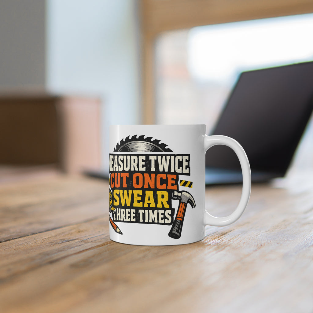 Measure Swear Repeat Construction Hoodie
