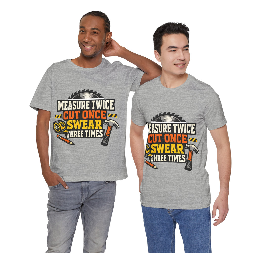 Measure Swear Repeat Construction Hoodie