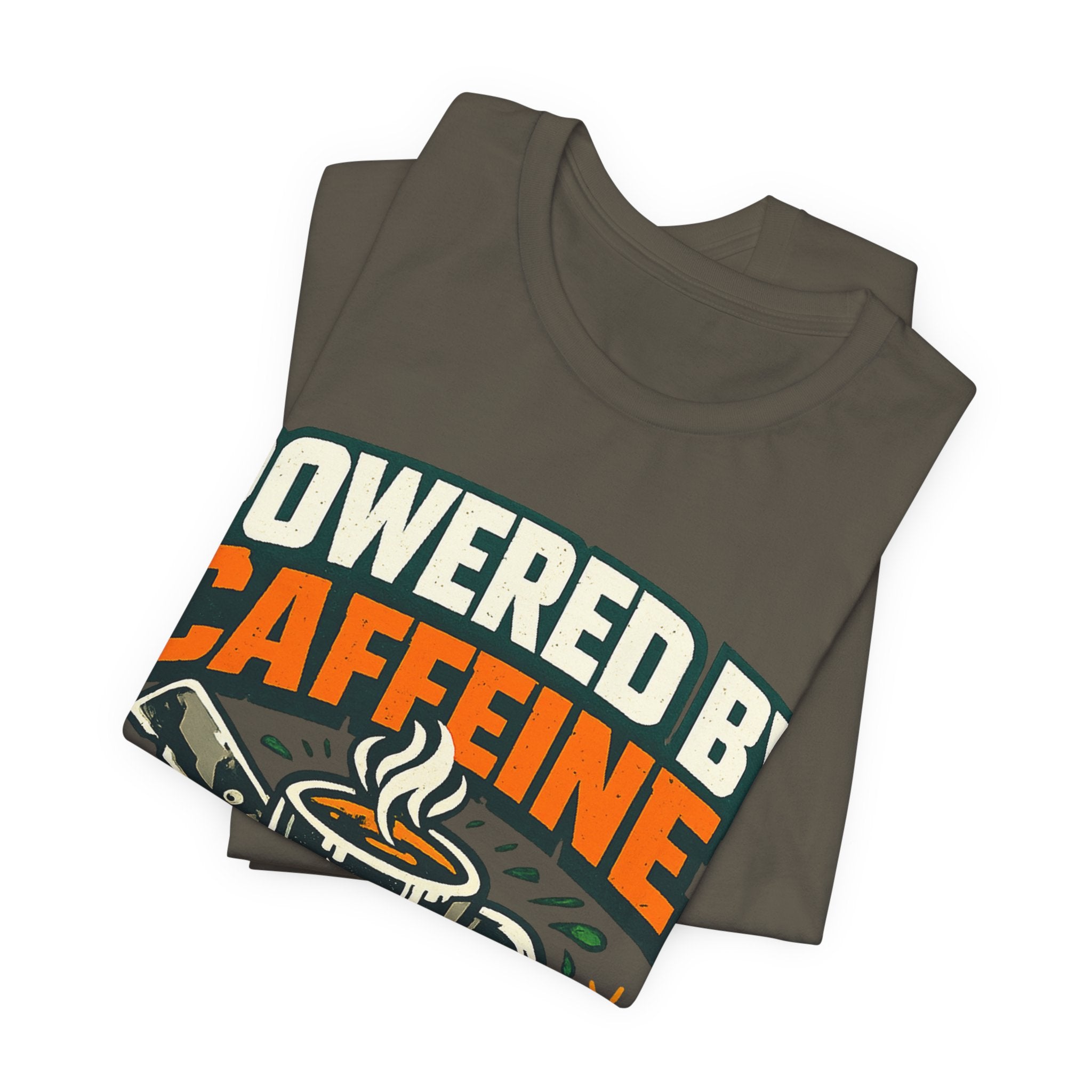 Powered by Caffeine and Grass Clippings Shirt