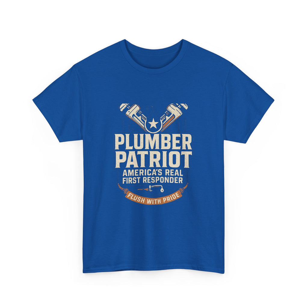 Plumber Patriot's Trade Tee
