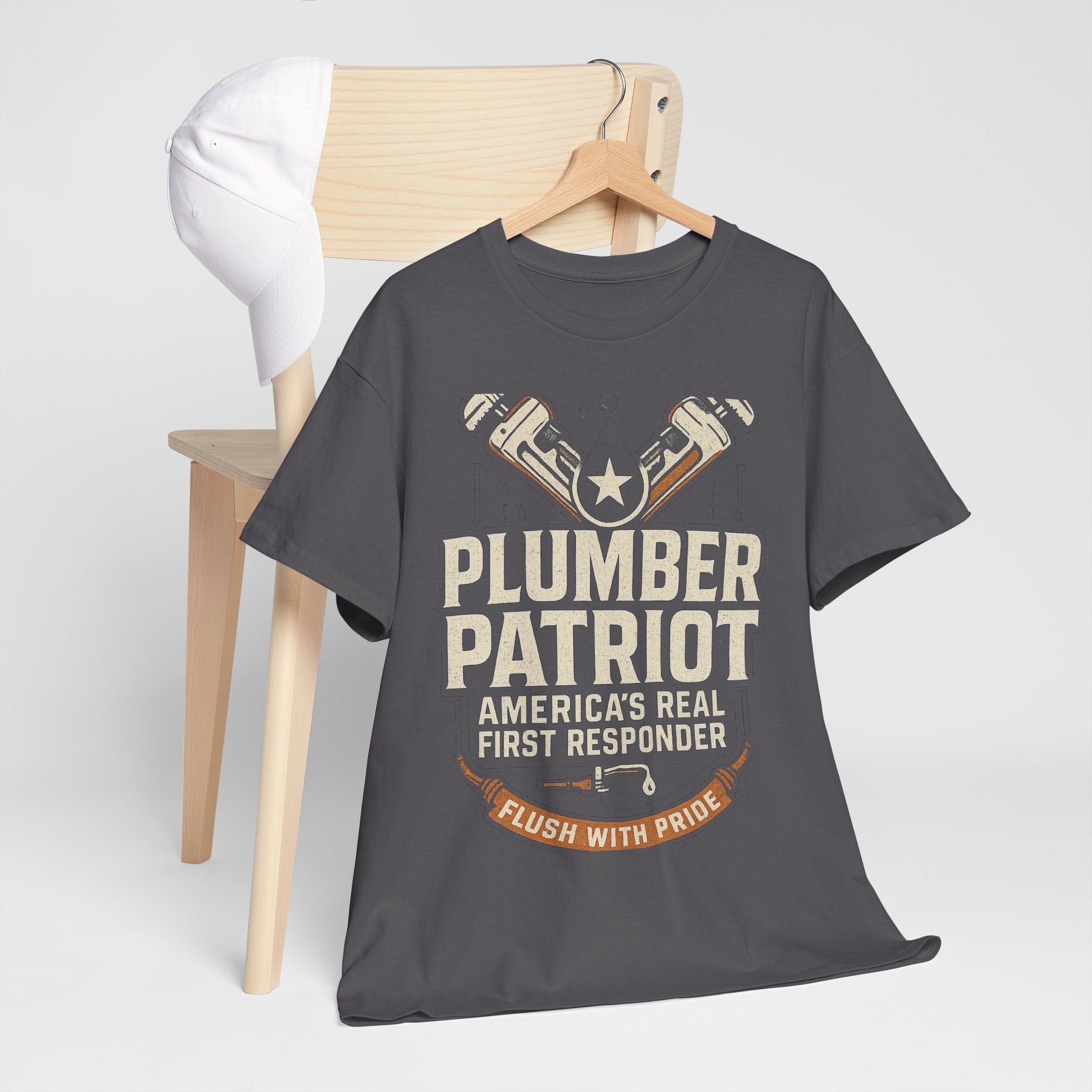 Plumber Patriot's Trade Tee